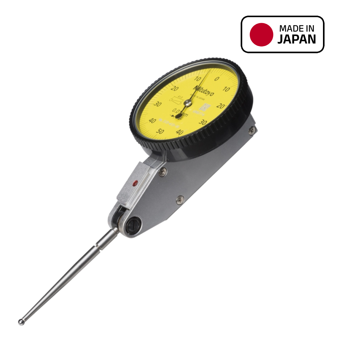 Mitutoyo TI-123AX, Series 513 Dial Test Indicator, 1 mm Range, 0.01 mm Graduation, Plus Set, 513-415-10A
