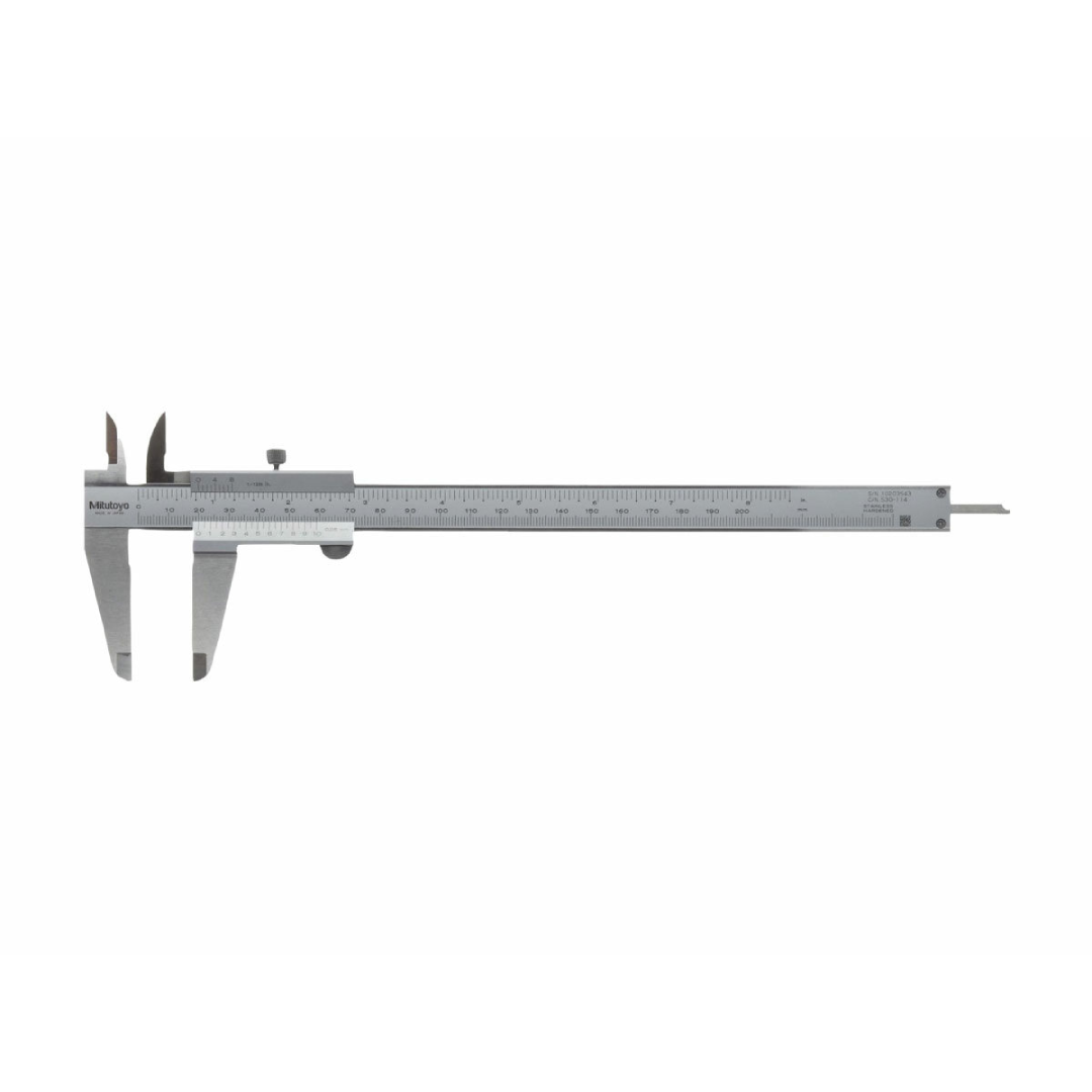 Mitutoyo 530 Series Vernier Caliper, 0 to 200 mm / 0 to 8 inch, 530-118 — photo 1 of 6