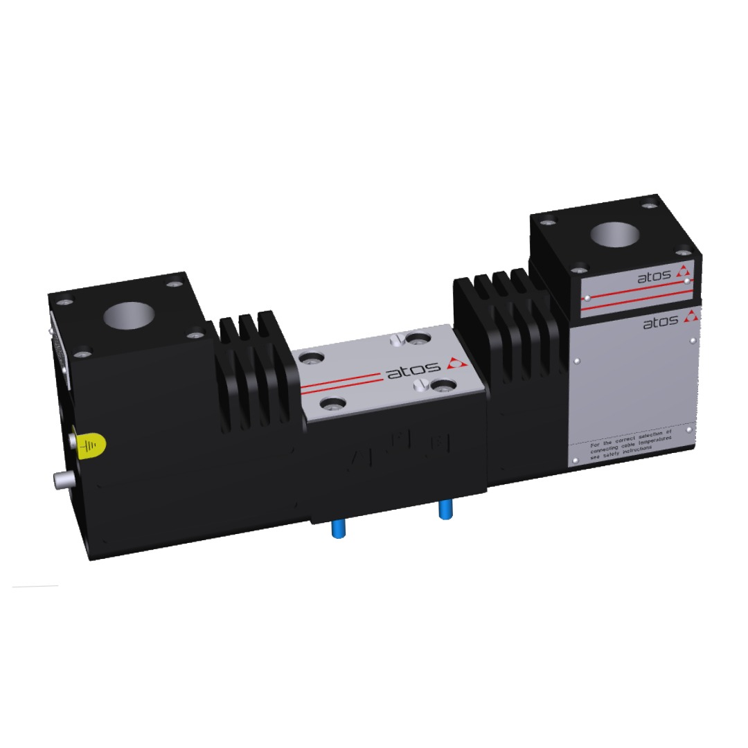 Atos DHA Series Ex-Proof Solenoid Directional Valve, Size 06, 350 bar, 24 VDC, M20 × 1.5, DHA-0713/M/24DC — photo 1 of 1