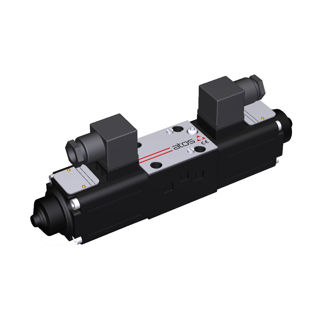 Atos DHZO-A Series Proportional Directional Valve, Size 06, 8 l/min, 350 bar, L1 Linear Spool, DHZO-A-071-L1-20 — photo 1 of 1