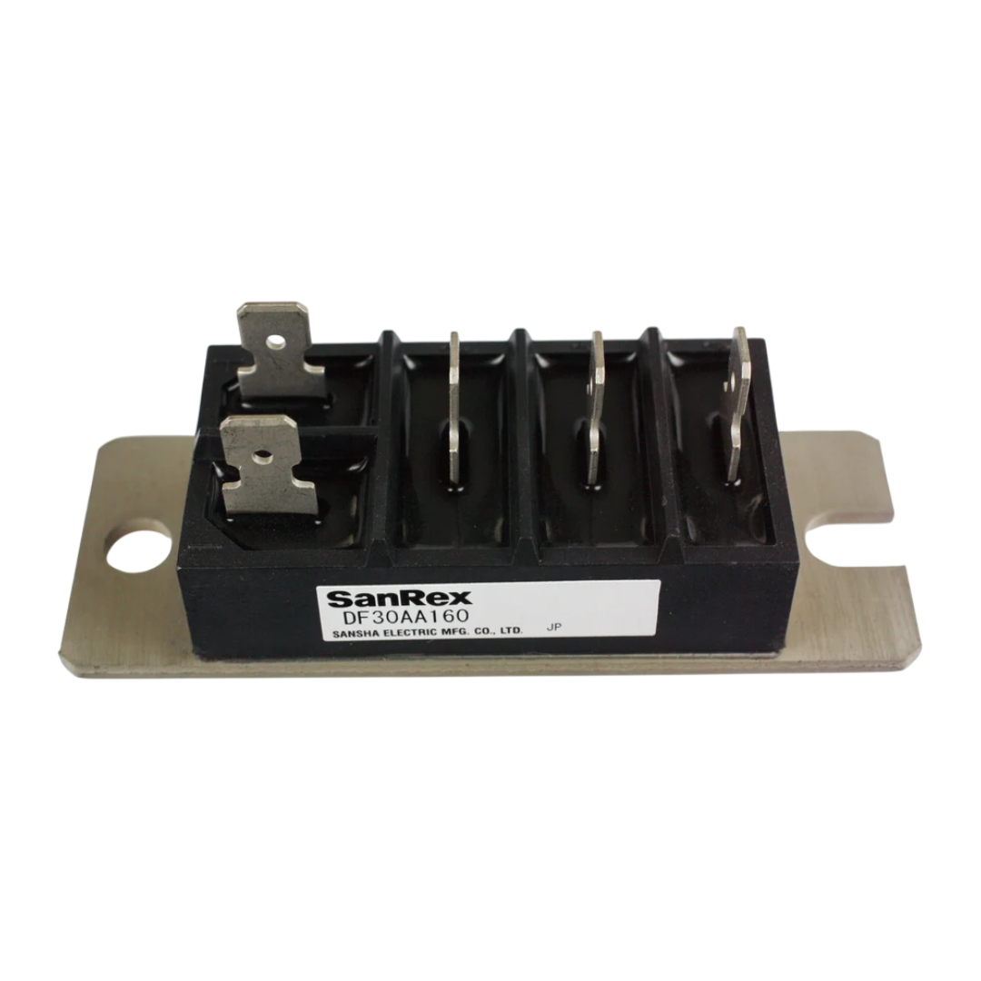 Sanrex DF Series Six-Diode Isolated Three-Phase Bridge Rectifier Module, 30 A, 1600 V VRRM, DF30AA160