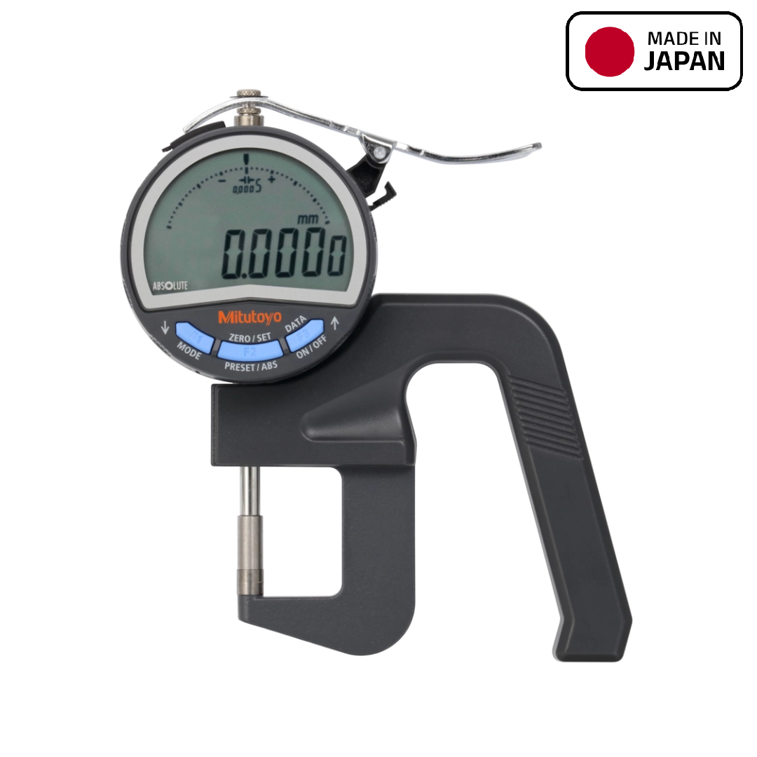 Mitutoyo ABSOLUTE Digimatic High Accuracy Thickness Gauge, 0 to 12 mm Range, 547-401A — photo 1 of 1