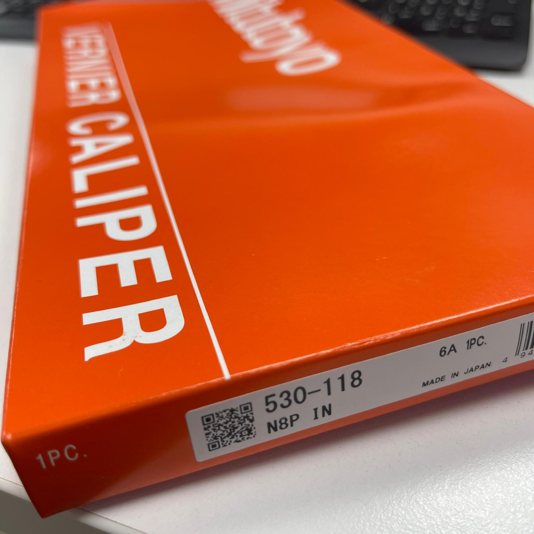 Mitutoyo 530 Series Vernier Caliper, 0 to 200 mm / 0 to 8 inch, 530-118 — photo 2 of 6