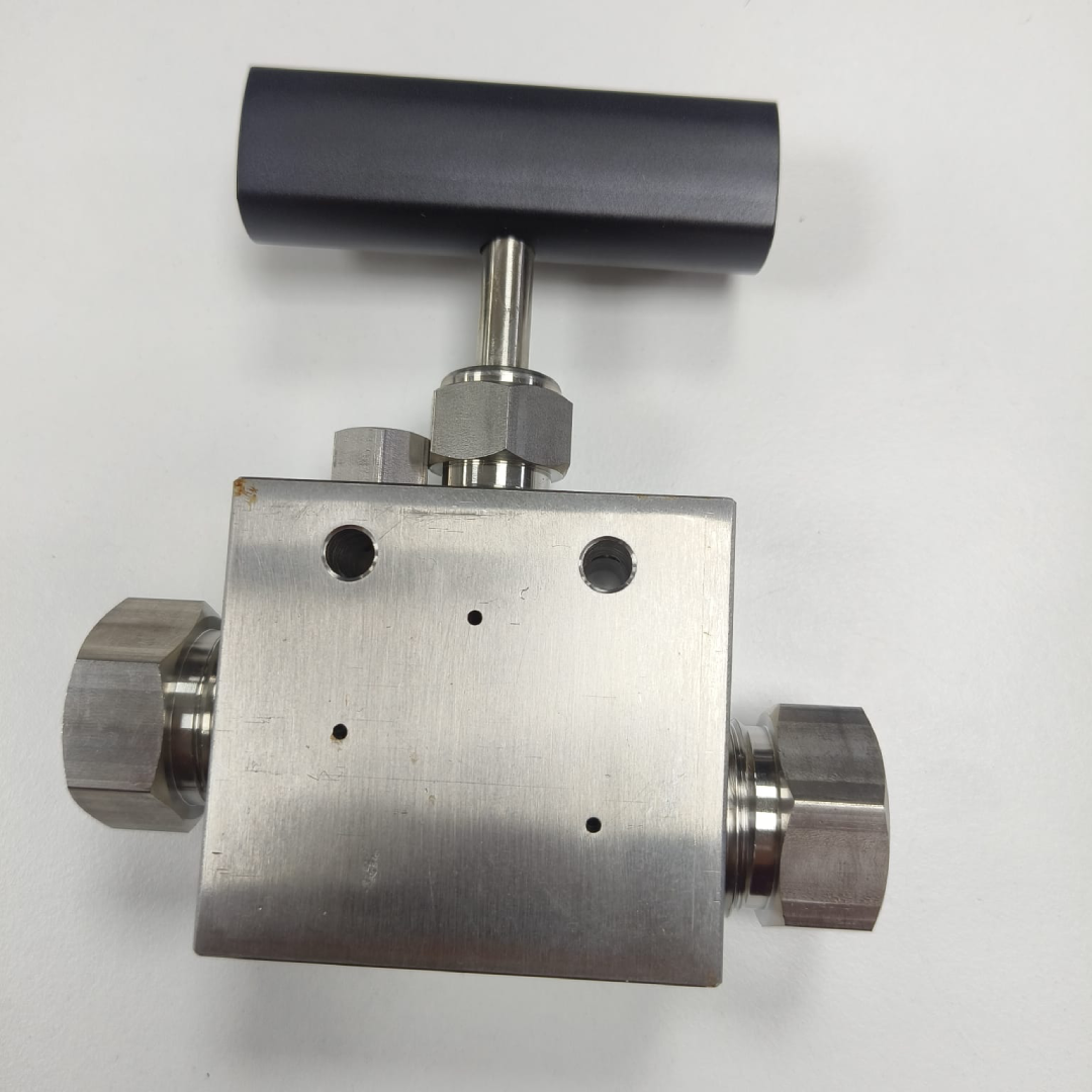 DK-LOK DK-NV High Pressure Needle Valve, 60,000 psi, 9/16" Straight, SS316L, DK60NV-09 — photo 6 of 6