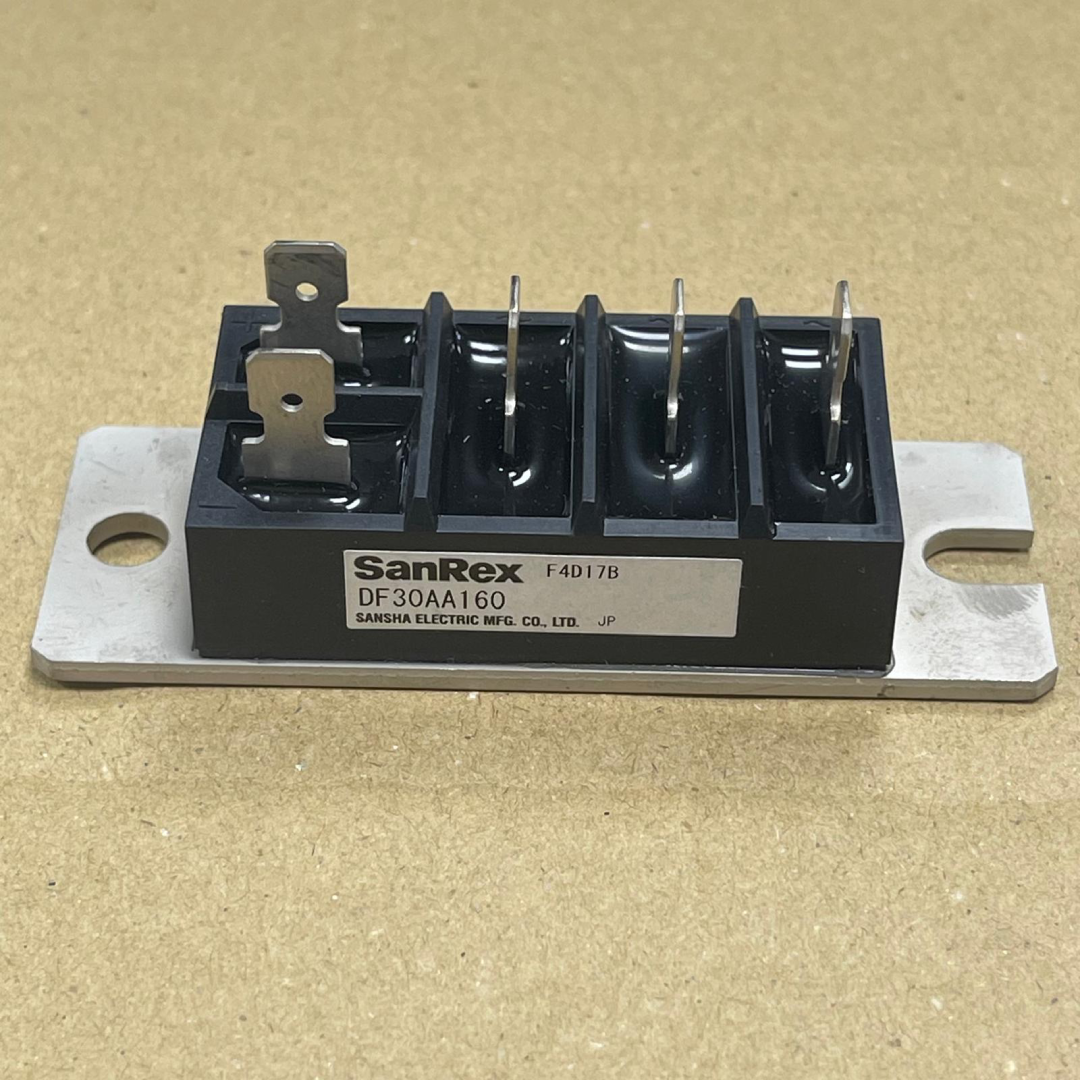 Sanrex DF Series Six-Diode Isolated Three-Phase Bridge Rectifier Module, 30 A, 1600 V VRRM, DF30AA160 — photo 2 of 4