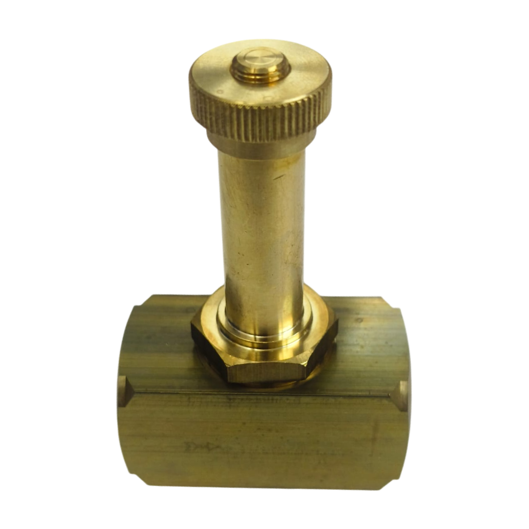 ACL 106 Series Brass Solenoid Valve, Direct Acting Poppet Type, 2-Way Normally Closed, FPM (Viton) Seal, G 1/2