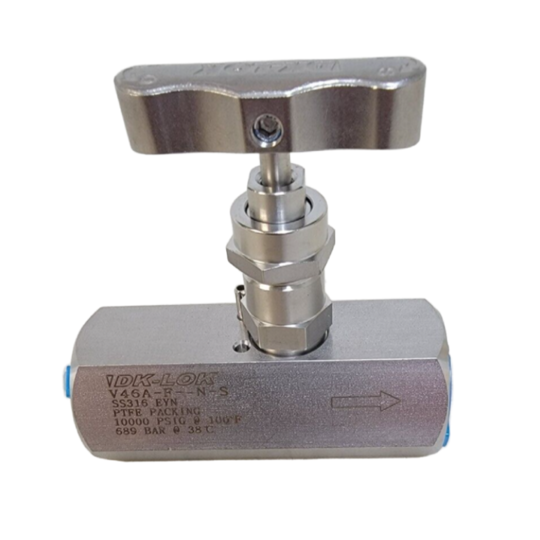 DK-LOK V46A Series Needle Valve, 10000 psi, 1/4