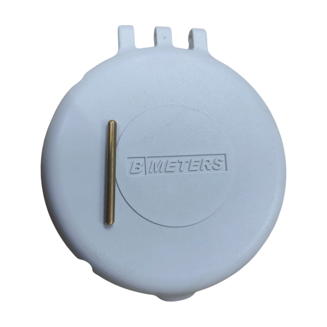 BMETERS Plastic Lid with Pin Accessory for GMDM-I, Fits 1-1/2" & 2" (DN 40 and DN 50) Water Meters