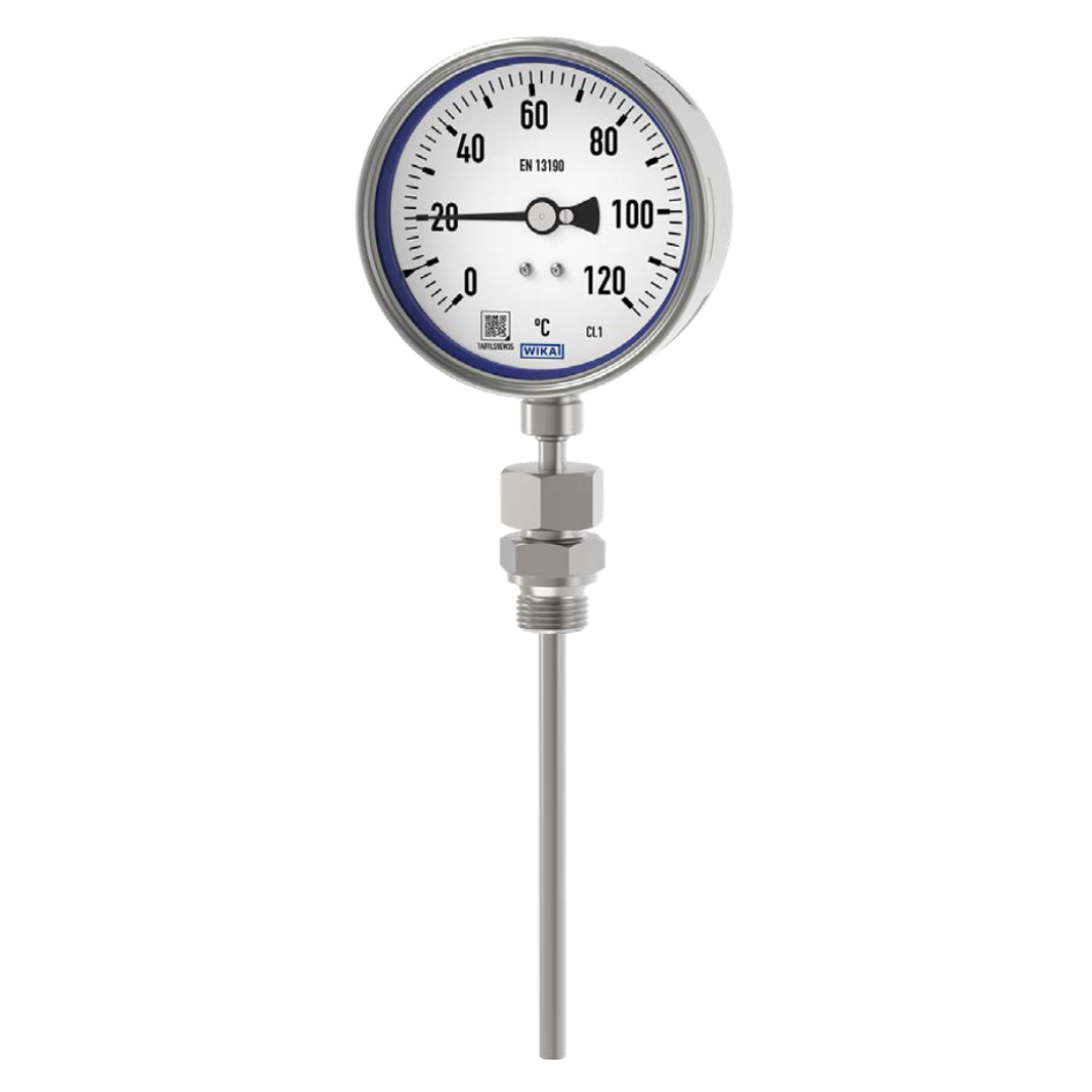 WIKA R5502 Bimetal Thermometer, 0 ... 100 °C, 4