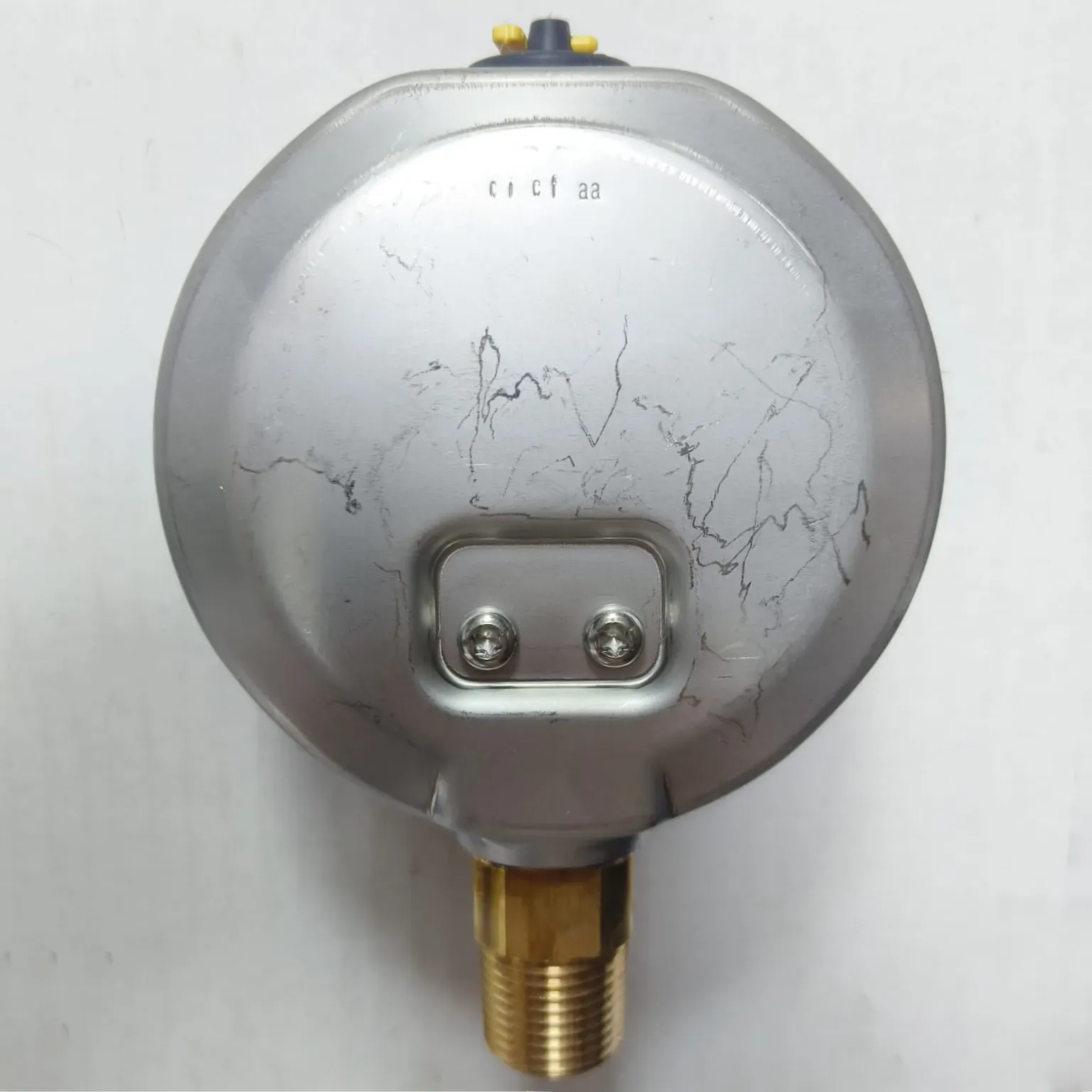 WIKA Vacuum Gauge 213.53.100, -1...0 bar, 2nd Scale inHg, 4" Dial, 1/2" Male NPT Lower Mount, 84000528 - image 4