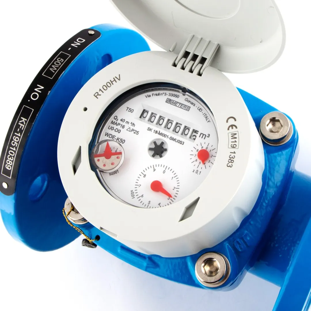 BMETERS WDE-K50 Woltmann Water Meter, 3" (DN80) PN16 Flanged Connection, 100 m³/h Flow Rate, IP68, Dry Dial - image 4