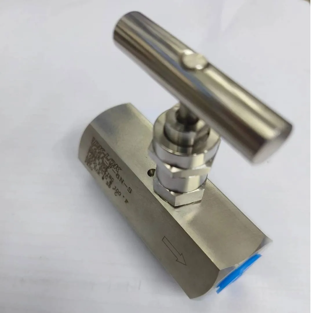 DK-LOK V46A Series Needle Valve, 10000 psi, 3/8" Female NPT Connections, SS316, V46A-F-6N-S - image 3