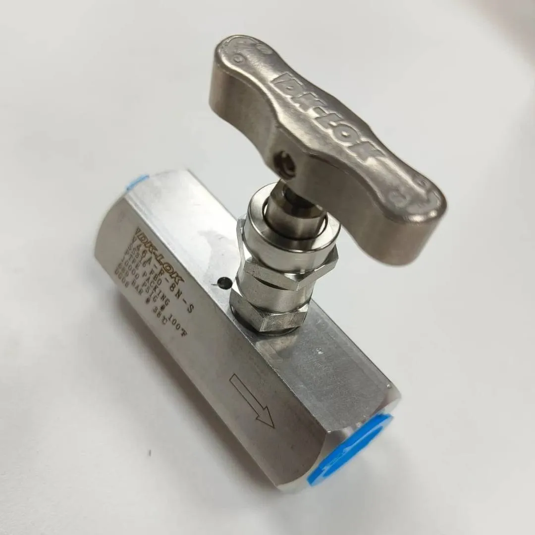 DK-LOK V46A Series Needle Valve, 10000 psi, 1/2" Female NPT Connections, SS316, V46A-F-8N-S - image 4