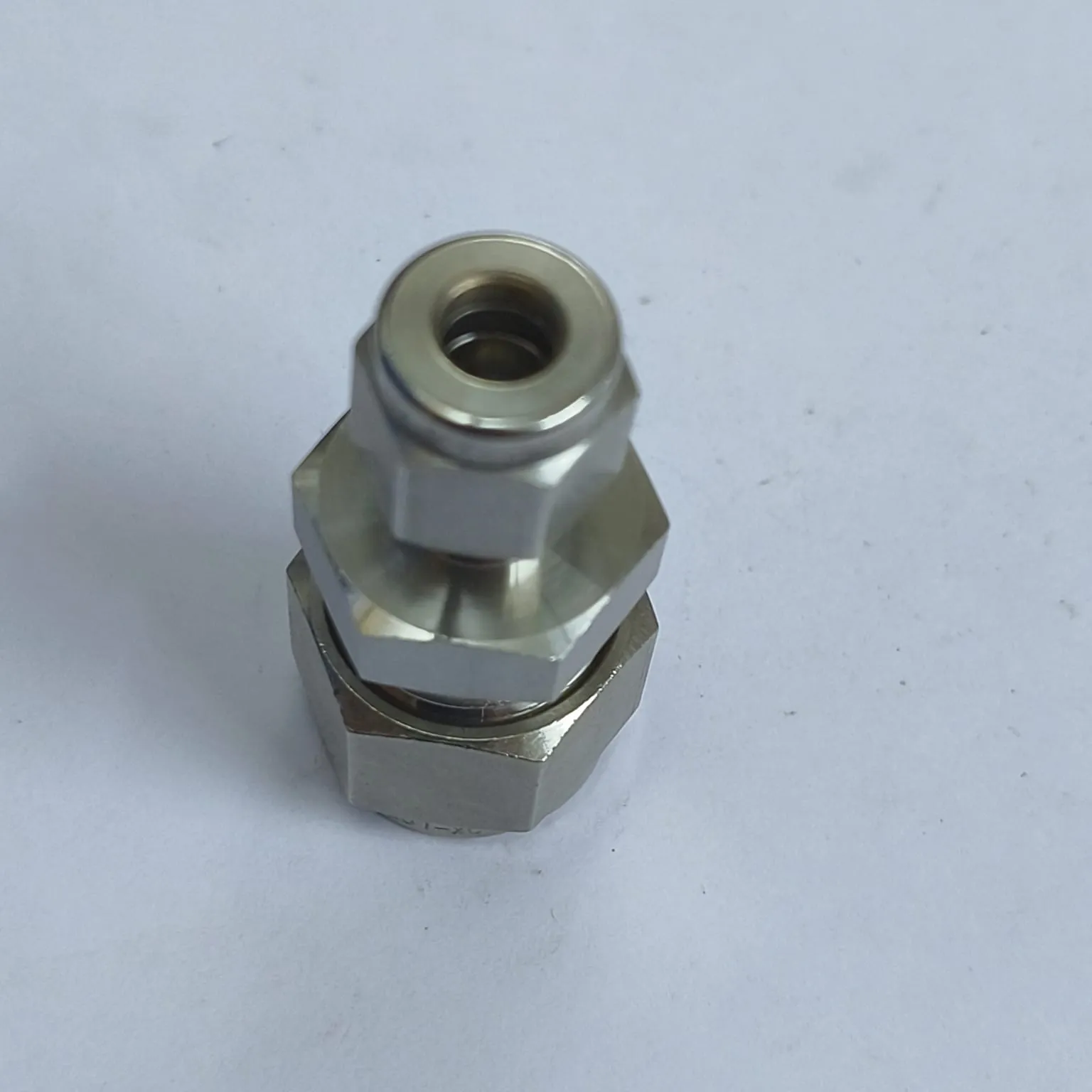 DK-LOK Compression Tube Straight Reducing Fitting, 1/2" Tube OD x 1/4" Tube OD, SS316, DUR-8-4-S - image 3