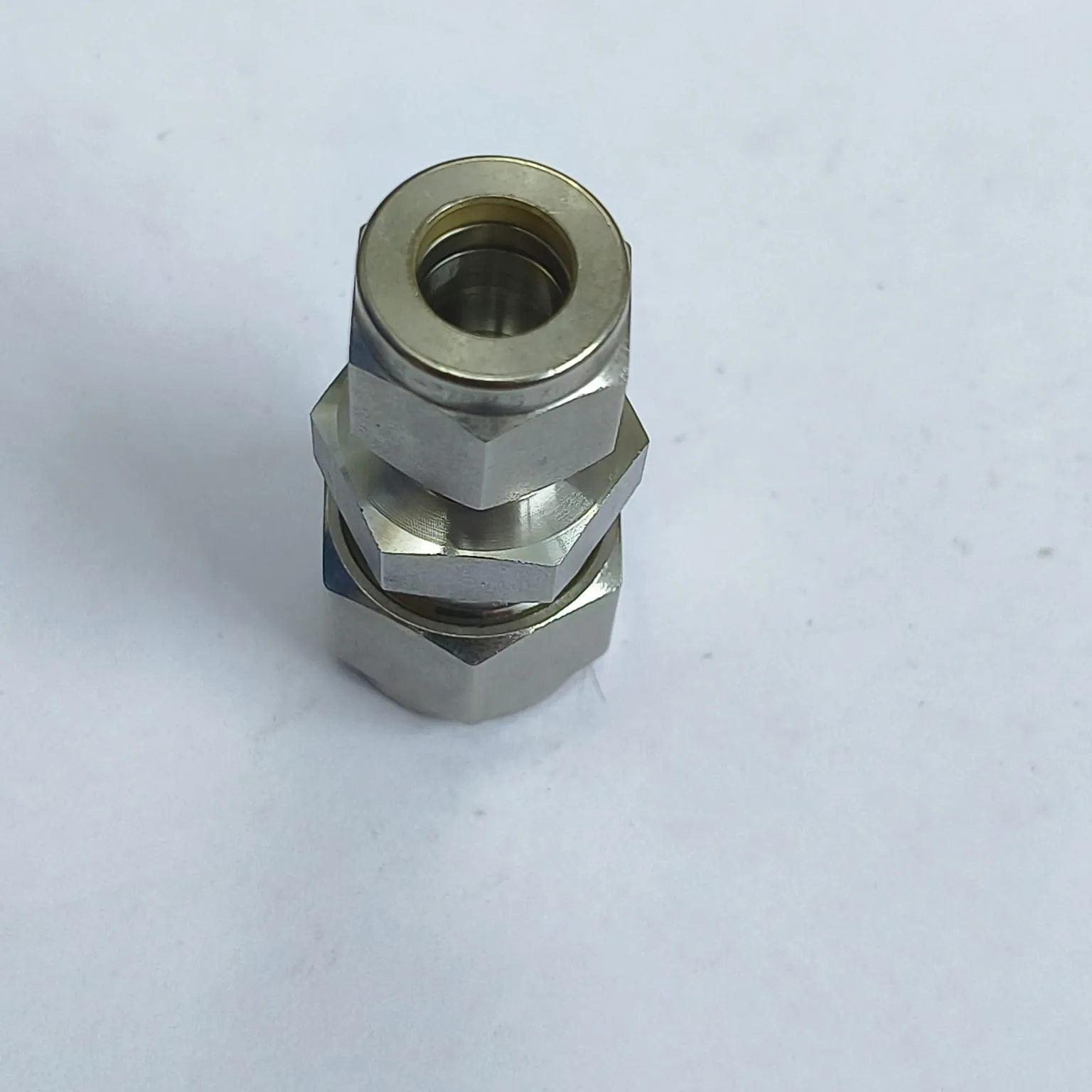 DK-LOK Compression Tube Straight Reducing Fitting, 1/2" Tube OD x 3/8" Tube OD, SS316, DUR-8-6-S - image 3