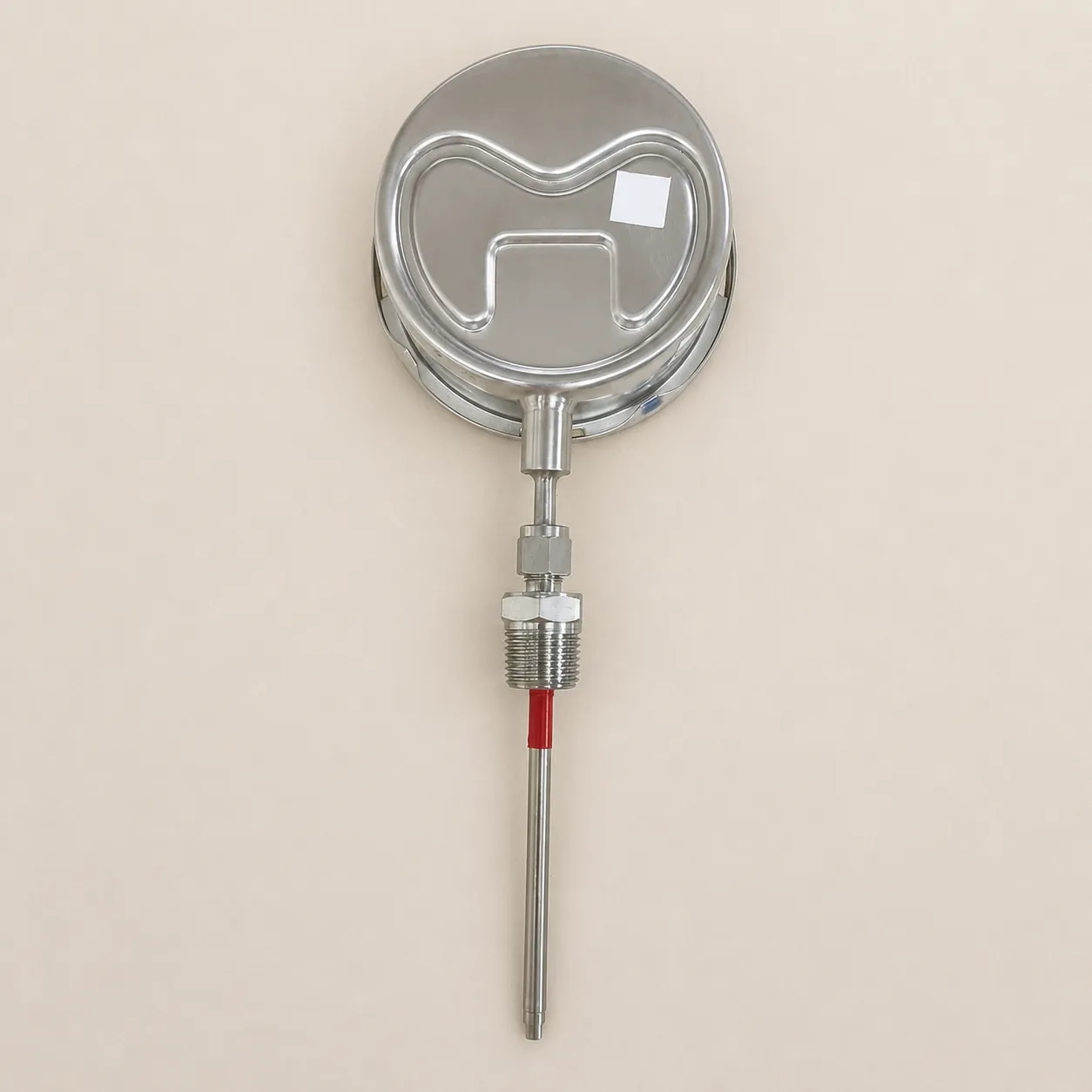 General Instruments BDT-V Bimetal Dial Thermometer, 0...200 °C, 4" Dial, 1/2" Male NPT, Lower Mount, 100 mm Stem, BDT-V-100-S4S-S06-150-S6S-T15NTM-(0-200)-DGC-DUS - image 4