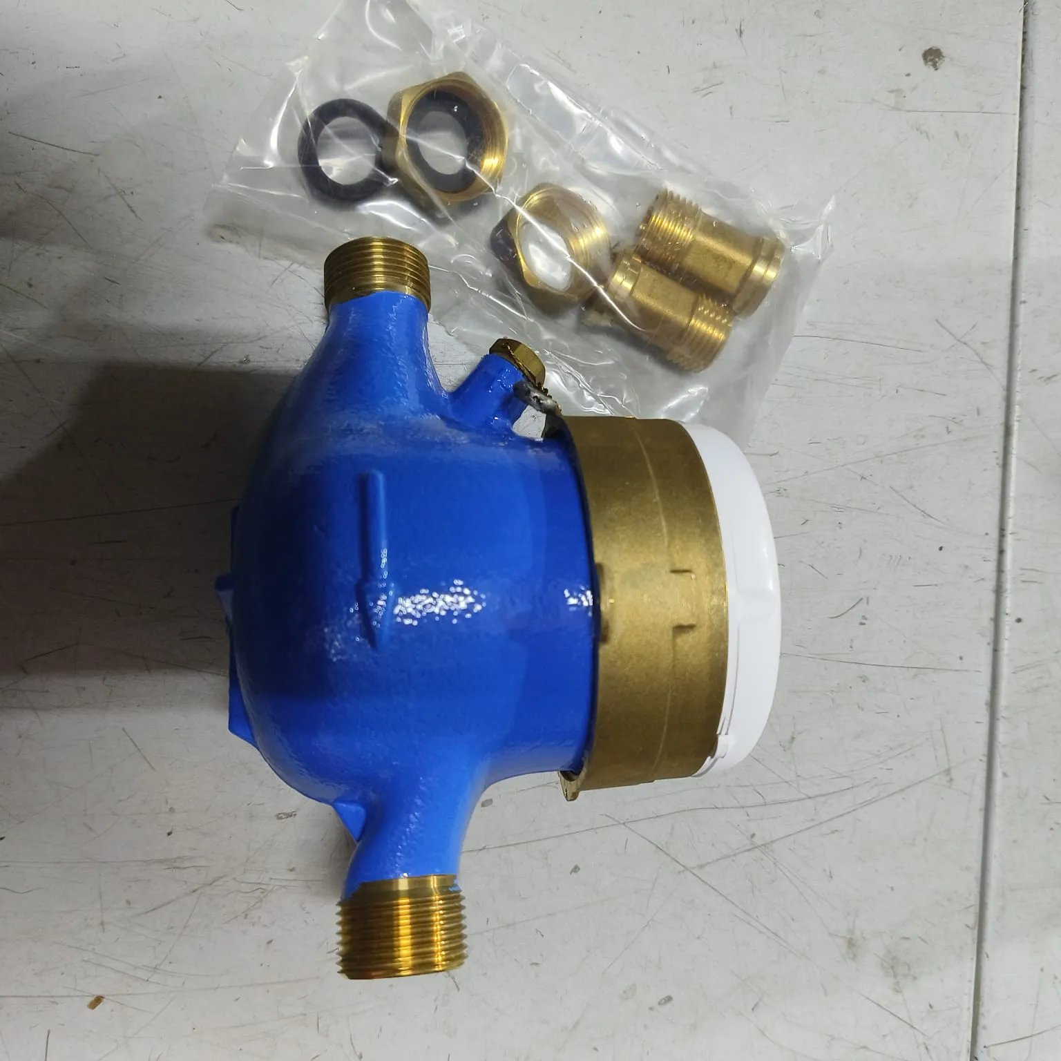 BMETERS GMDM-I Multi Jet Water Meter, 1/2" (DN15) BSPP Threaded Connection, 2.5 m³/h Flow Rate, IP68, Dry Dial - image 5