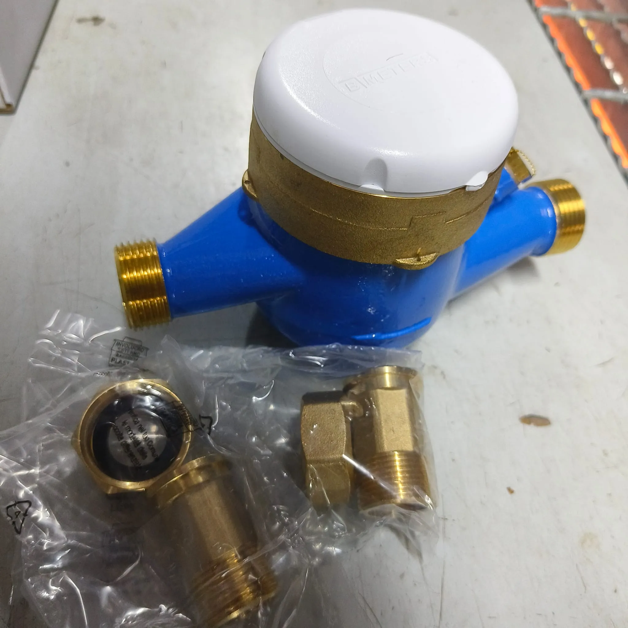 BMETERS GMDM-I Multi Jet Water Meter, 3/4" (DN20) BSPP Threaded Connection, 4 m³/h Flow Rate, IP68, Dry Dial - image 5