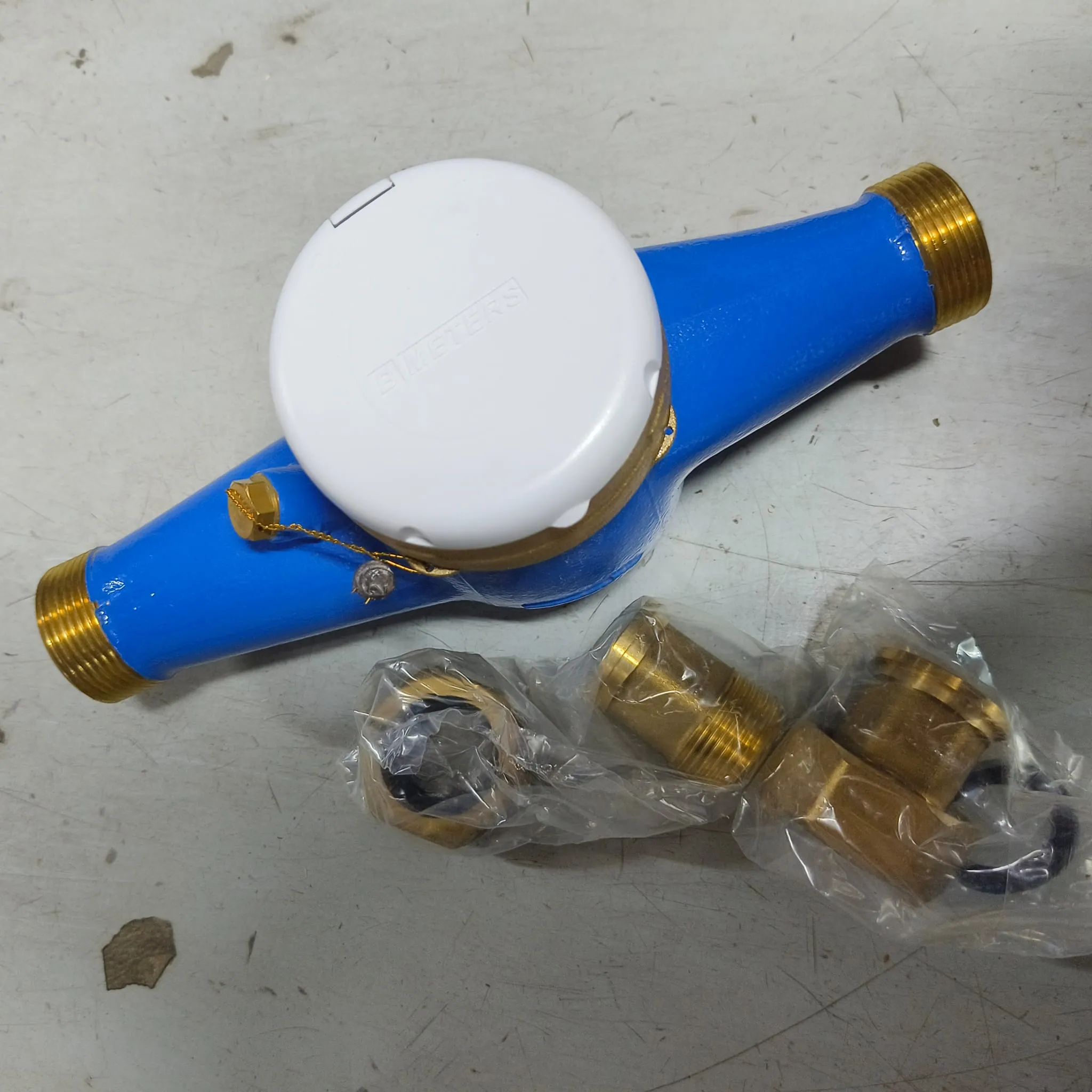 BMETERS GMDM-I Multi Jet Water Meter, 1" (DN25) BSPP Threaded Connection, 6.3 m³/h Flow Rate, IP68, Dry Dial - image 5
