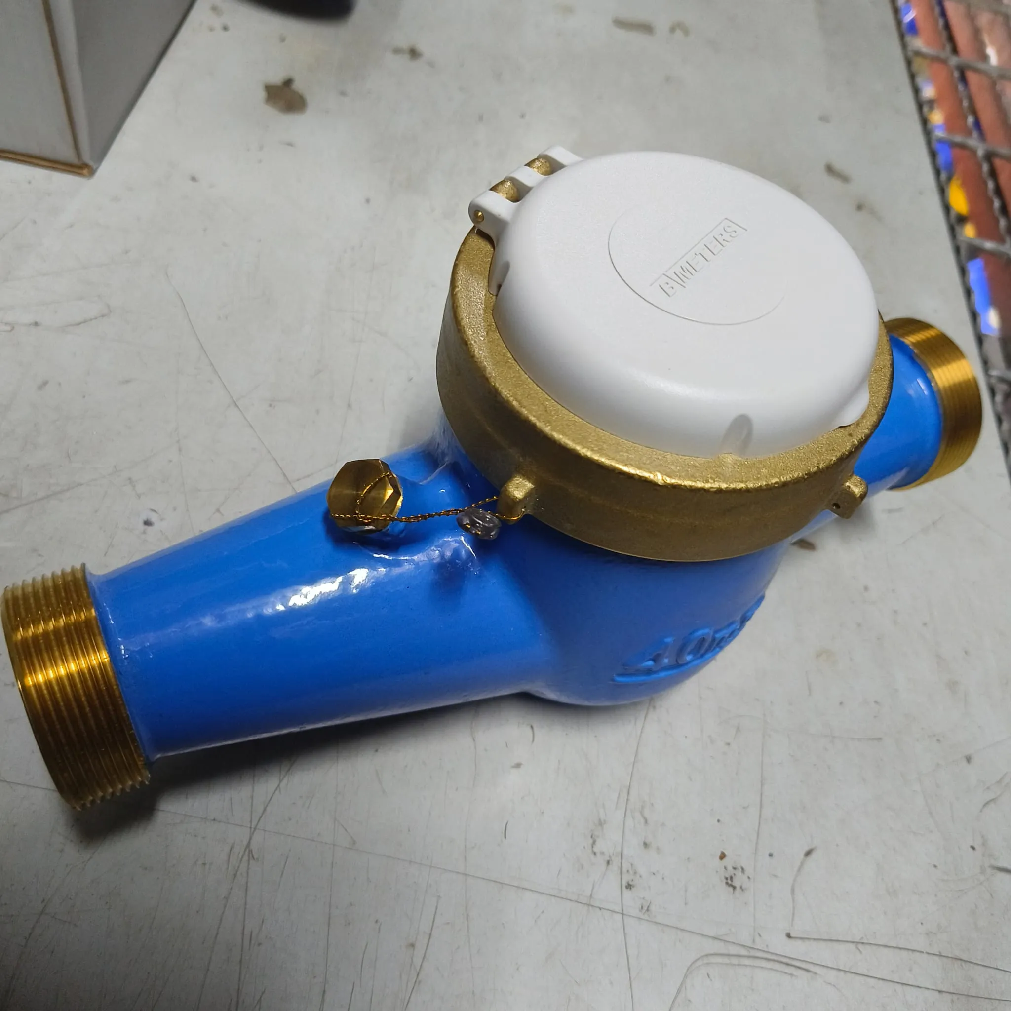 BMETERS GMDM-I Multi Jet Water Meter, 1-1/2" (DN40) BSPP Threaded Connection, 16 m³/h Flow Rate, IP68, Dry Dial - image 3