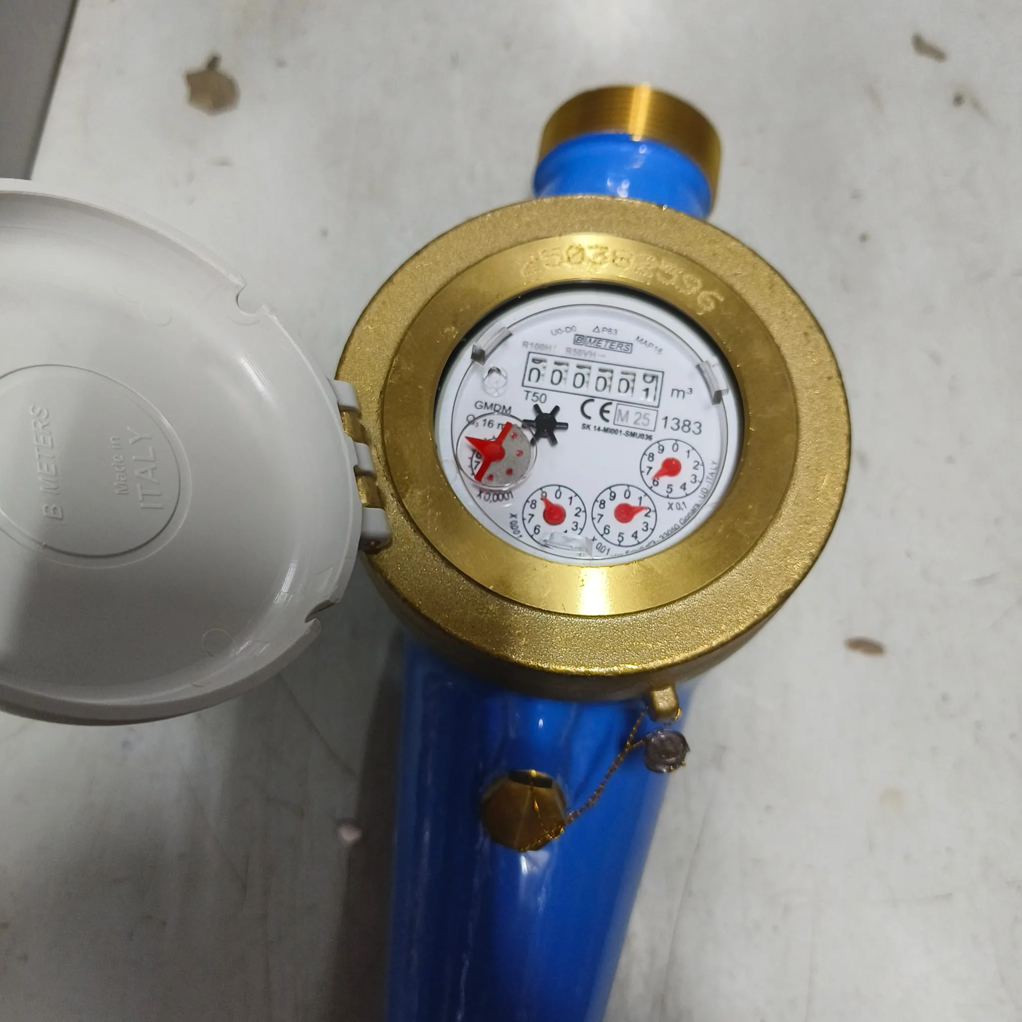 BMETERS GMDM-I Multi Jet Water Meter, 1-1/2" (DN40) BSPP Threaded Connection, 16 m³/h Flow Rate, IP68, Dry Dial - image 4