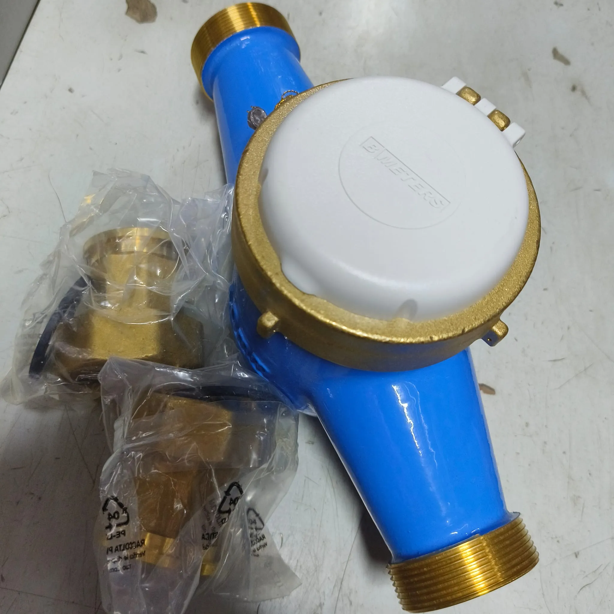BMETERS GMDM-I Multi Jet Water Meter, 1-1/2" (DN40) BSPP Threaded Connection, 16 m³/h Flow Rate, IP68, Dry Dial - image 5