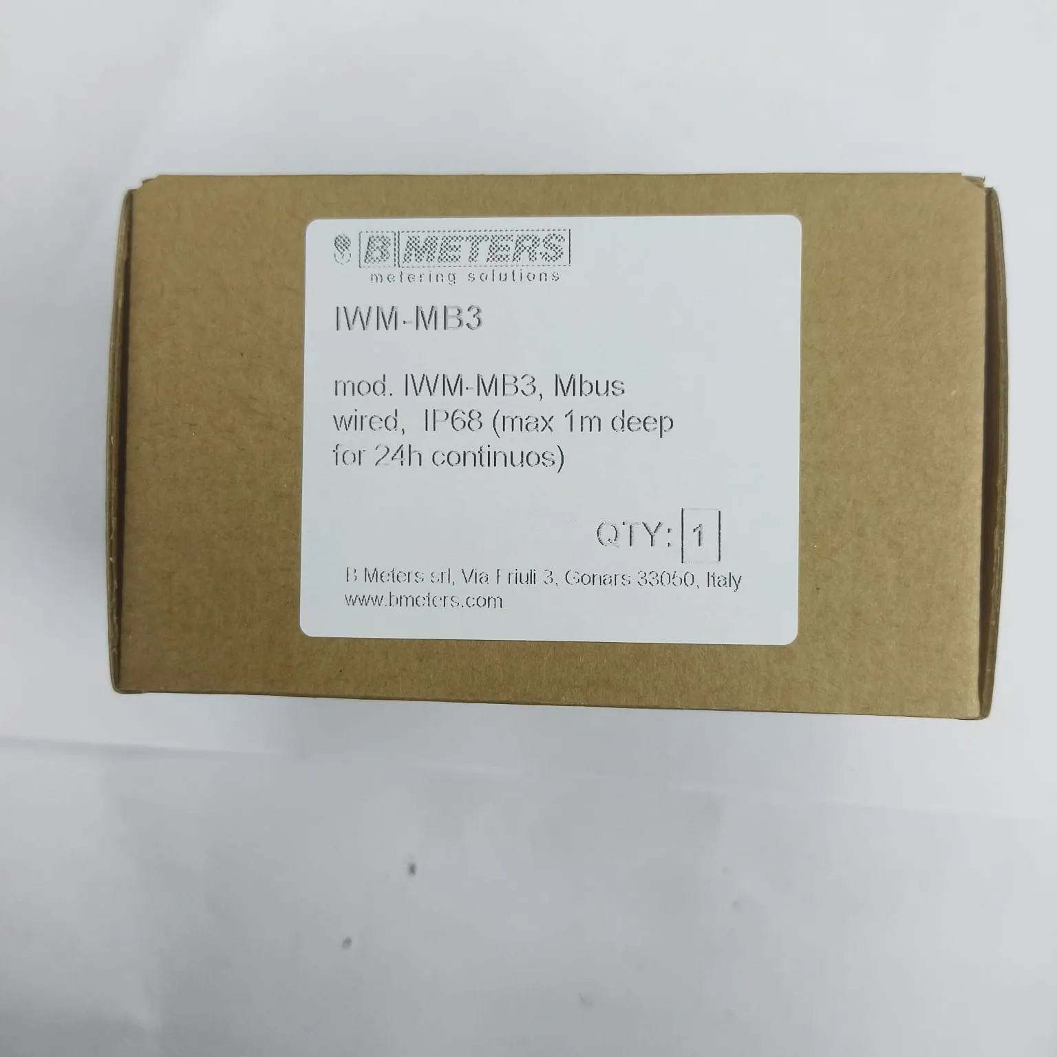 BMETERS Wired M-BUS Communication Module for GMDM-I Water Meters, 1.5 m Cable, IP68, IWM-MB3 - image 2