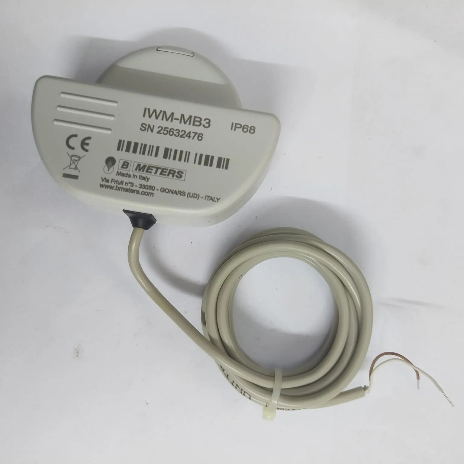 BMETERS Wired M-BUS Communication Module for GMDM-I Water Meters, 1.5 m Cable, IP68, IWM-MB3 - image 3