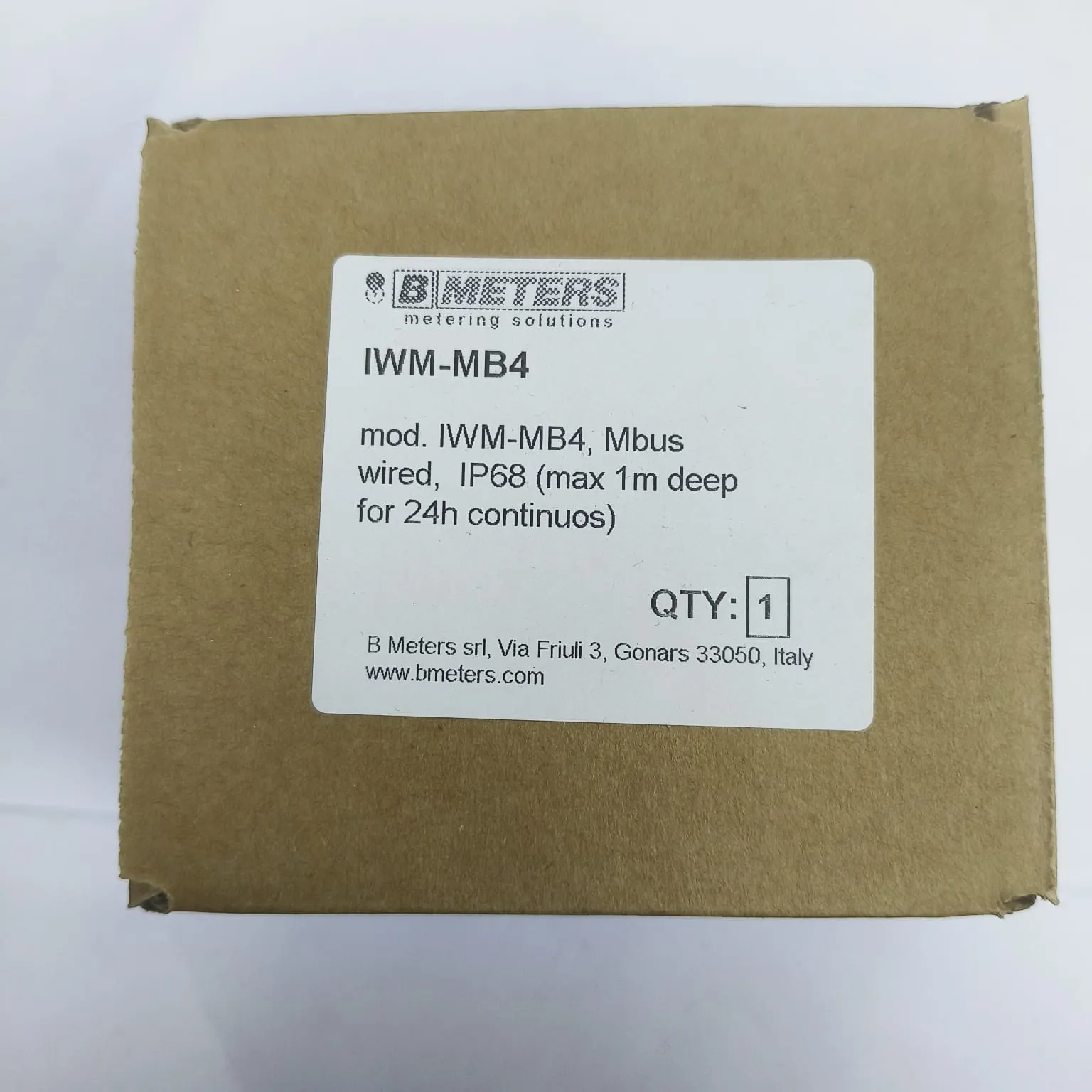 BMETERS Wired M-BUS Communication Module for WDE-K50 Water Meters, 1.5 m Cable, IP68, IWM-MB4 - image 2