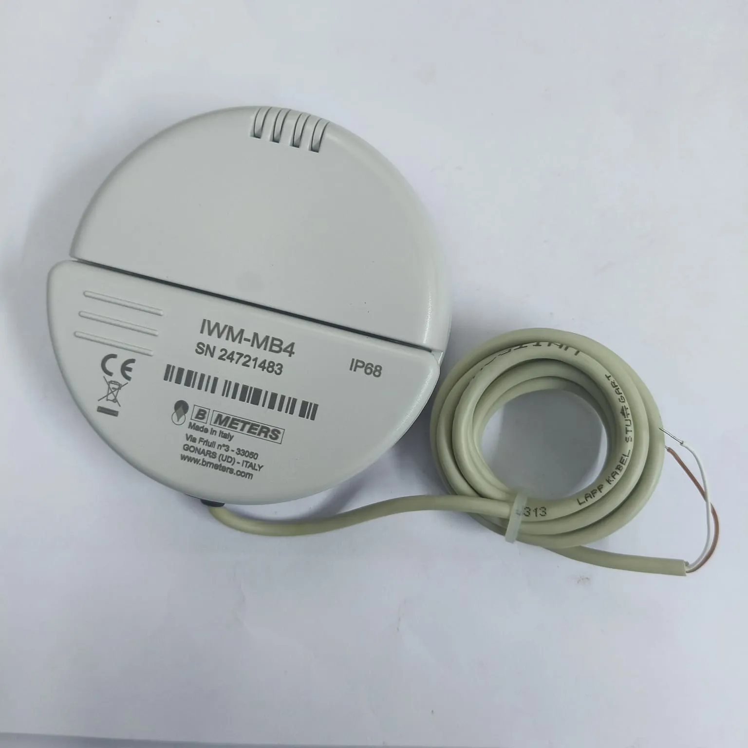 BMETERS Wired M-BUS Communication Module for WDE-K50 Water Meters, 1.5 m Cable, IP68, IWM-MB4 - image 3