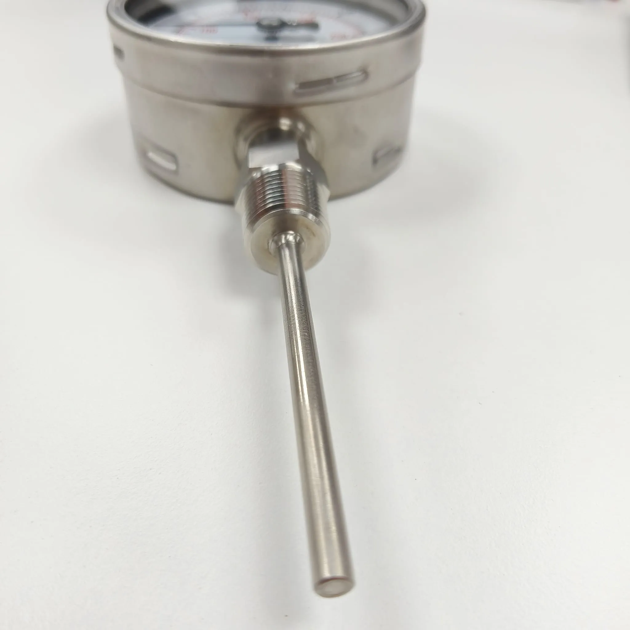 WIKA R5502 Bimetal Thermometer, 0...100 °C, 4" Dial Size, 1/2" Male NPT Bottom Connection, 100 mm Stem Length, 84095917 - image 6