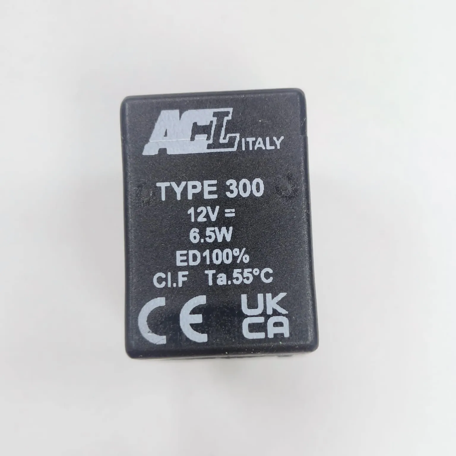 ACL Series 3 Coil with Connector, 12V DC for Solenoid Valves, 300 - image 3