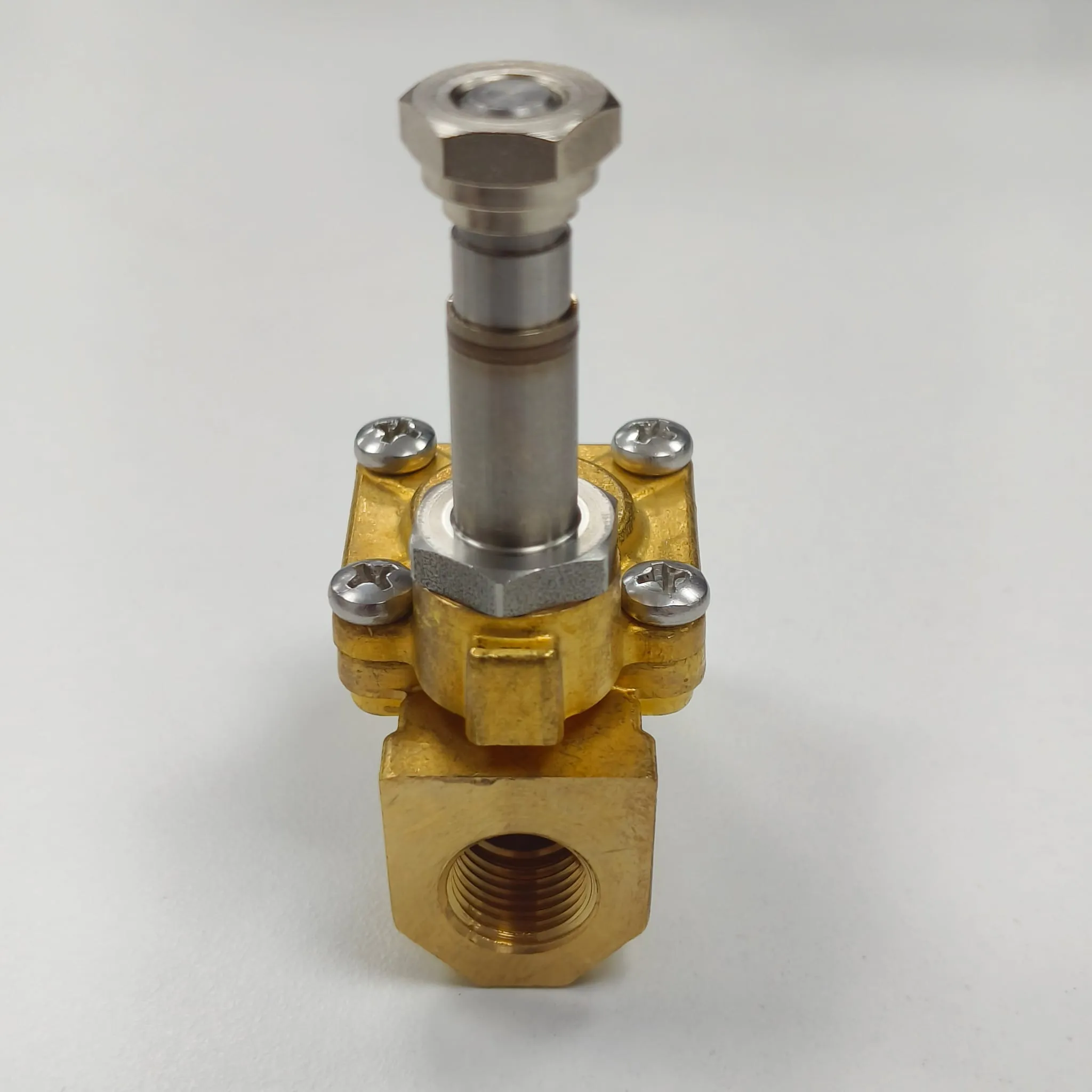 ACL 107 Series Brass Solenoid Valve, Servo-Assisted Diaphragm, 2-Way Normally Closed, FPM (Viton) Seal, G 1/4" Female BSPP Connection, E107BV10 - image 3