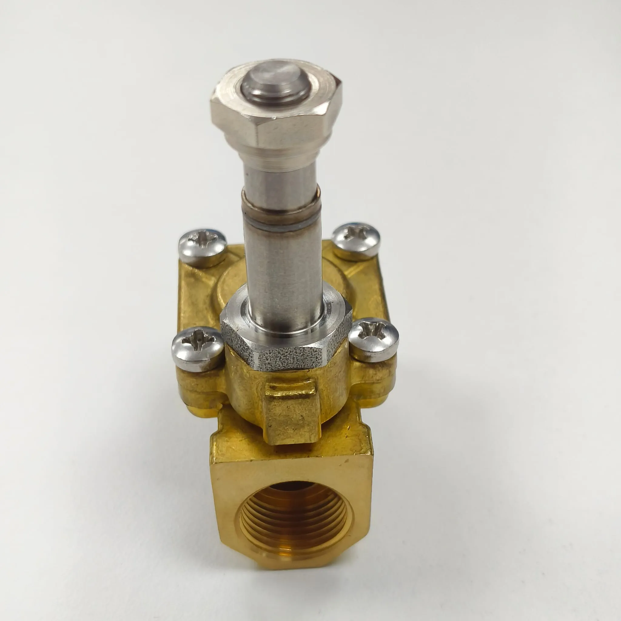 ACL 107 Series Brass Solenoid Valve, Servo-Assisted Diaphragm, 2-Way Normally Closed, FPM (Viton) Seal, G 3/8" Female BSPP Connection, E107CV10/// - image 3
