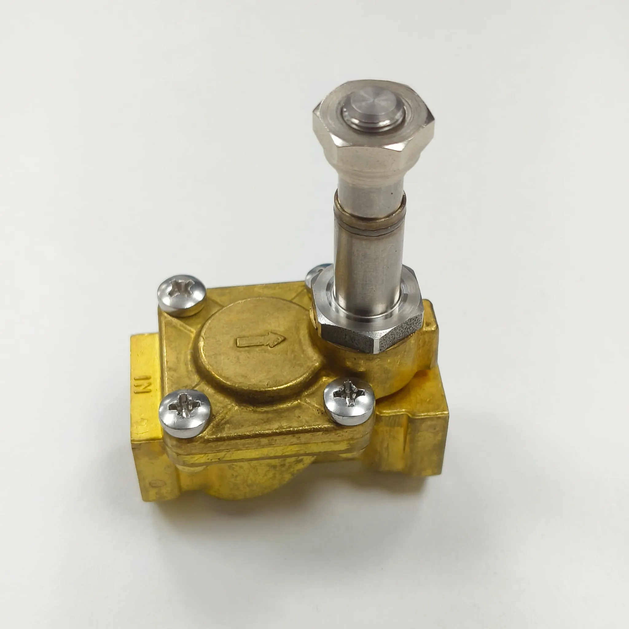 ACL 107 Series Brass Solenoid Valve, Servo-Assisted Diaphragm, 2-Way Normally Closed, FPM (Viton) Seal, G 3/8" Female BSPP Connection, E107CV10/// - image 4