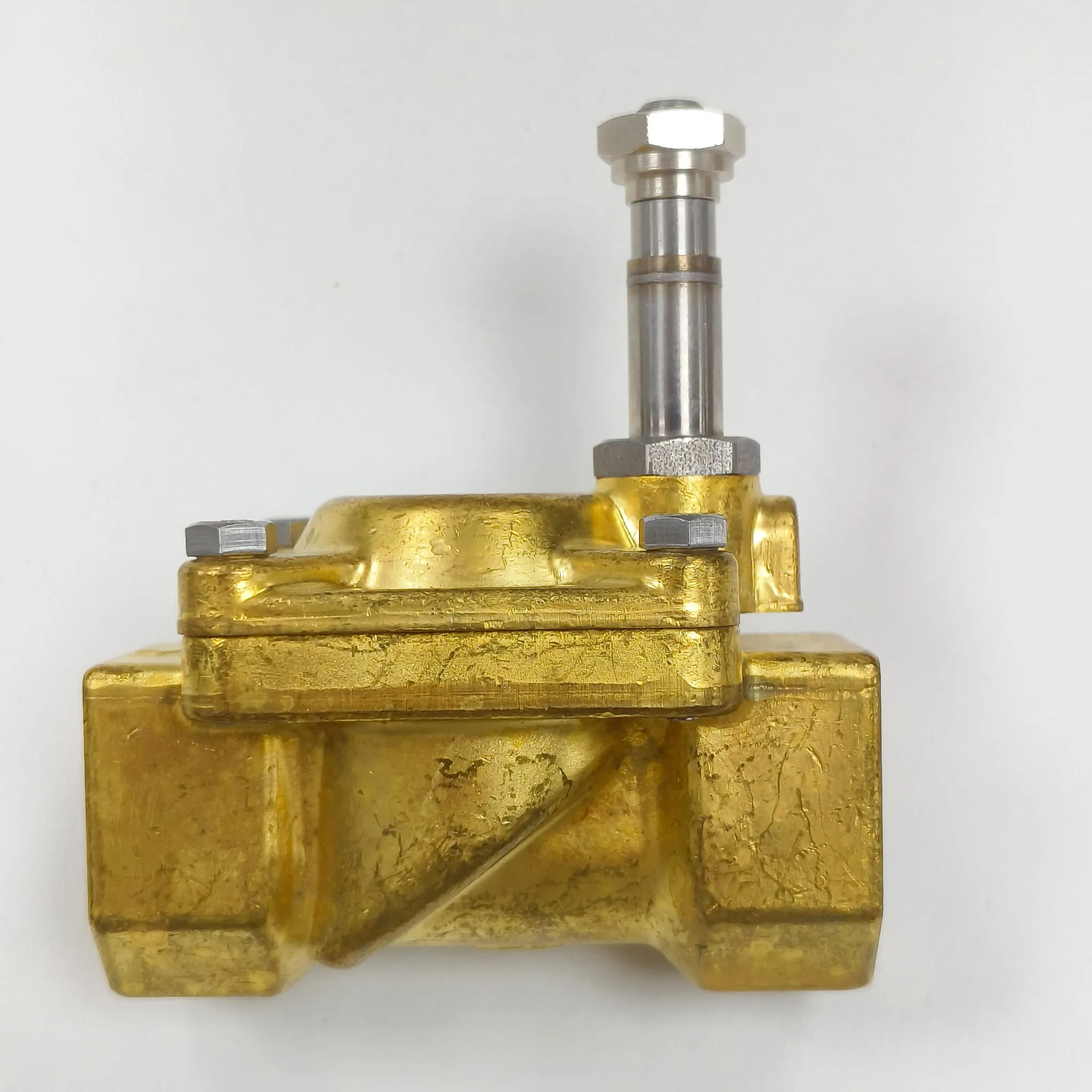 ACL 107 Series Brass Solenoid Valve, Servo-Assisted Diaphragm, 2-Way Normally Closed, FPM (Viton) Seal, G 3/4" Female BSPP Connection, E107EV18 - image 2