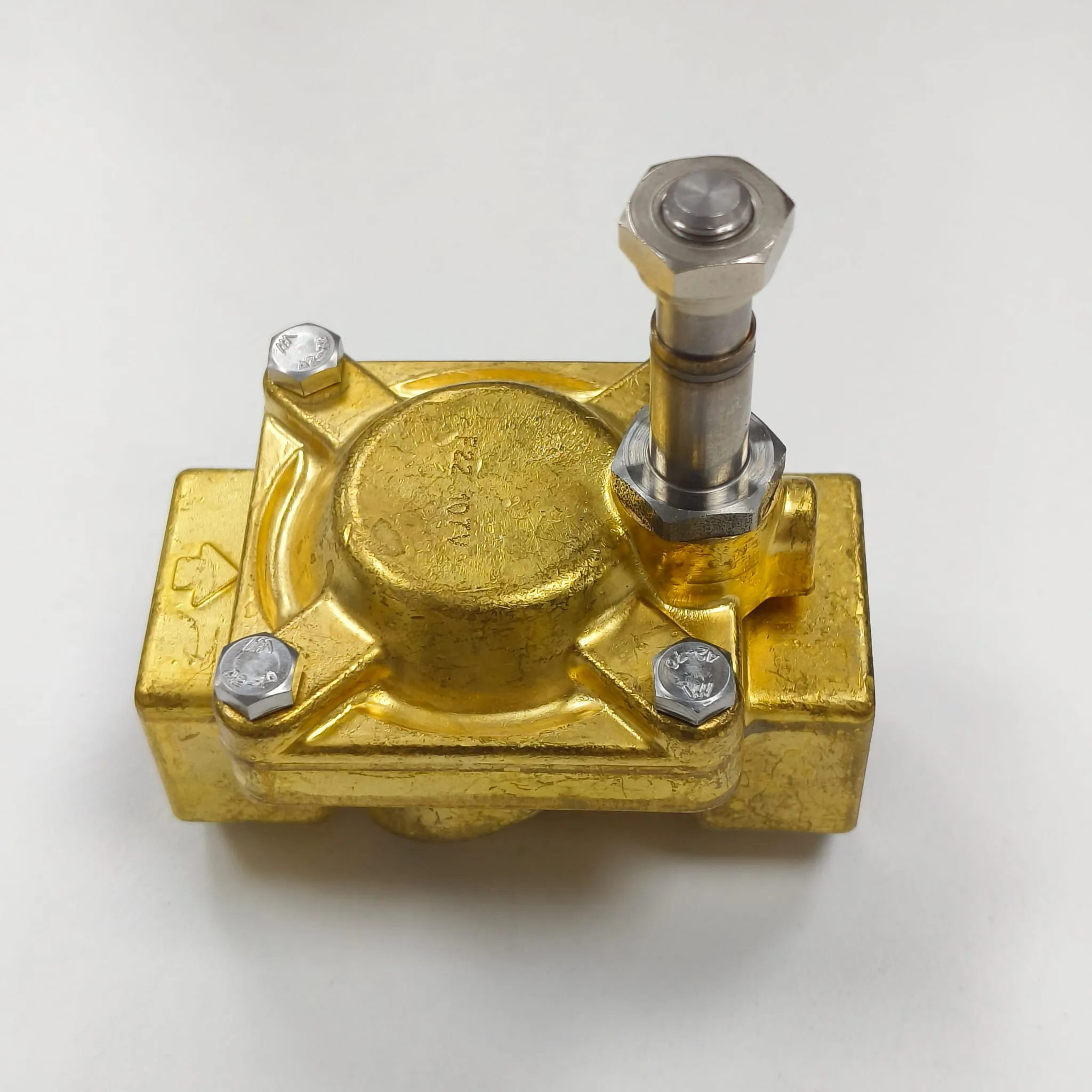 ACL 107 Series Brass Solenoid Valve, Servo-Assisted Diaphragm, 2-Way Normally Closed, FPM (Viton) Seal, G 3/4" Female BSPP Connection, E107EV18 - image 4