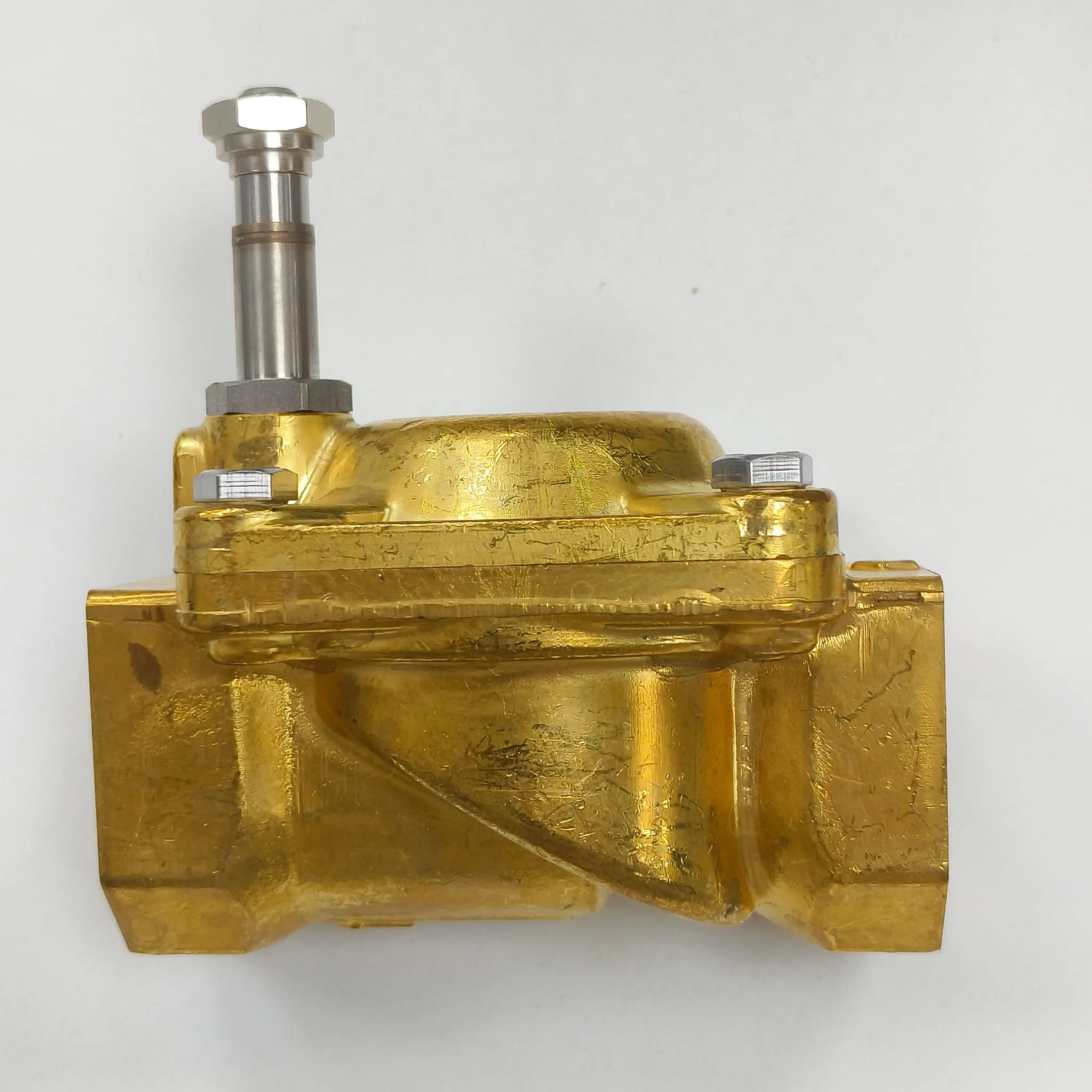 ACL 107 Series Brass Solenoid Valve, Servo-Assisted Diaphragm, 2-Way Normally Closed, FPM (Viton) Seal, G 1" Female BSPP Connection, E107FV25 - image 2
