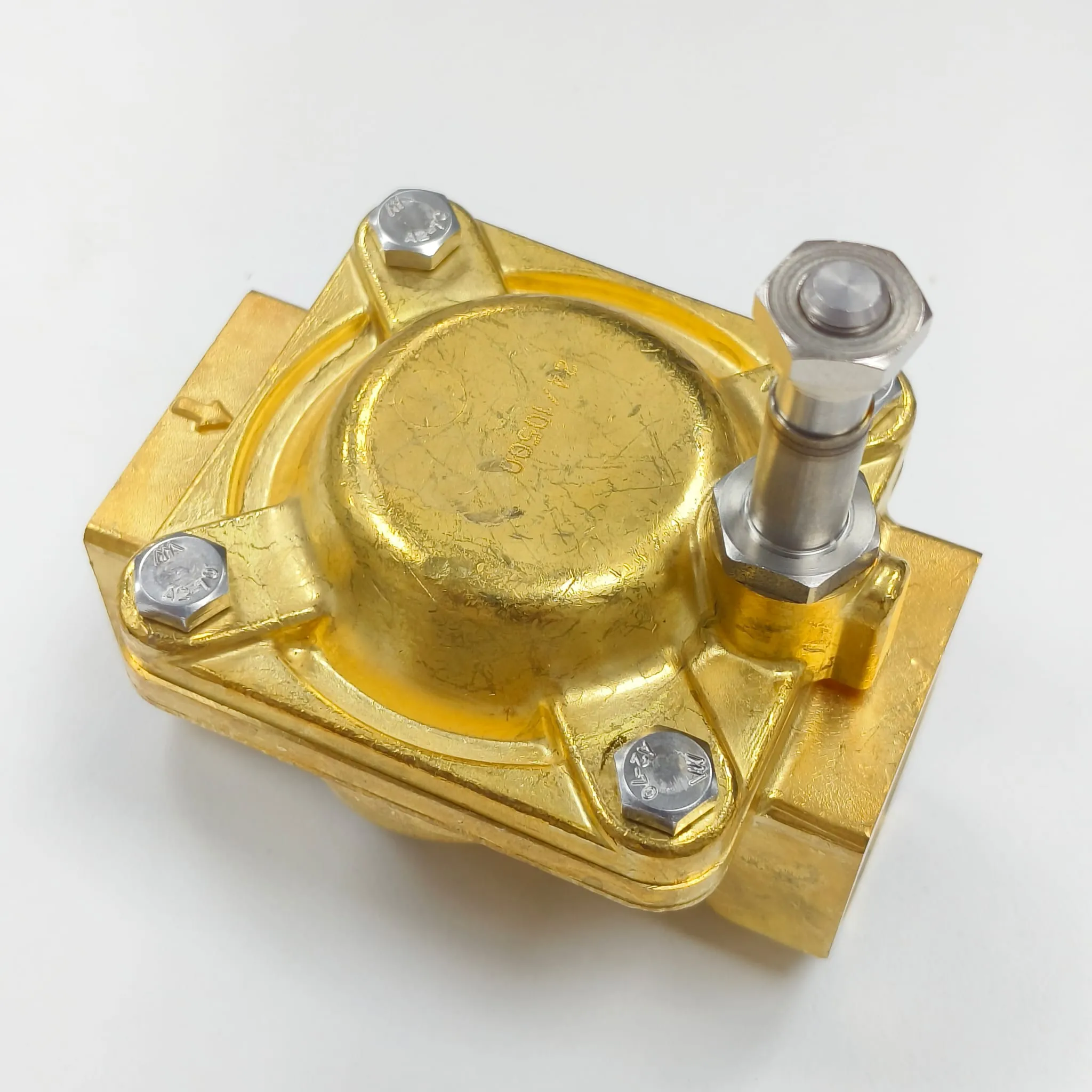 ACL 107 Series Brass Solenoid Valve, Servo-Assisted Diaphragm, 2-Way Normally Closed, FPM (Viton) Seal, G 1" Female BSPP Connection, E107FV25 - image 4
