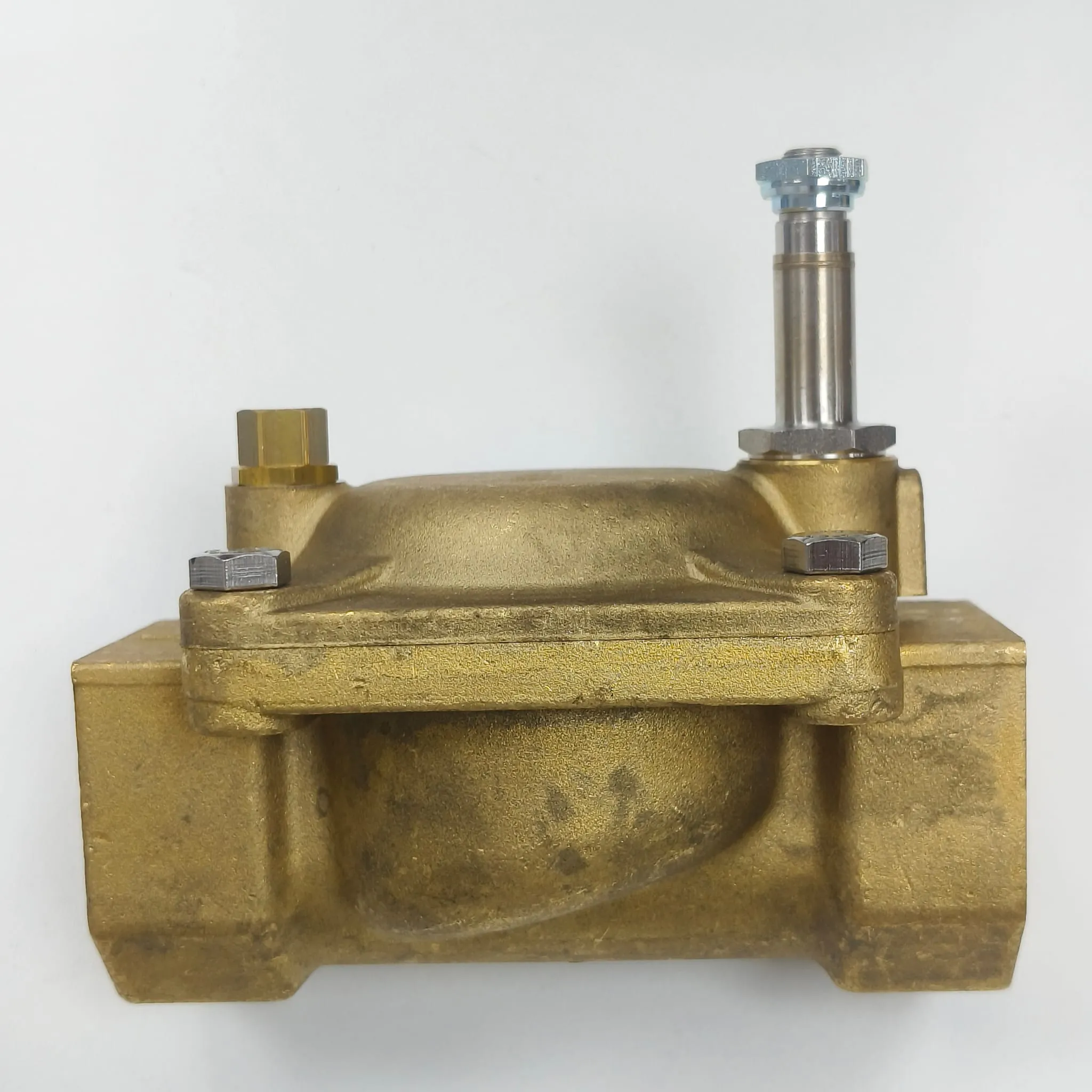 ACL 107 Series Brass Solenoid Valve, Servo-Assisted Diaphragm, 2-Way Normally Closed, FPM (Viton) Seal, G 1-1/4" Female BSPP Connection, E107GV37 - image 3