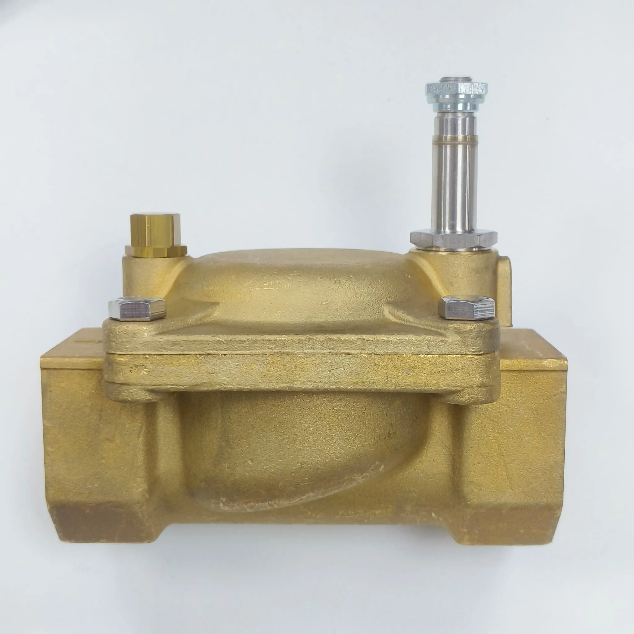 ACL 107 Series Brass Solenoid Valve, Servo-Assisted Diaphragm, 2-Way Normally Closed, FPM (Viton) Seal, G 1-1/2" Female BSPP Connection, E107HV37 - image 2