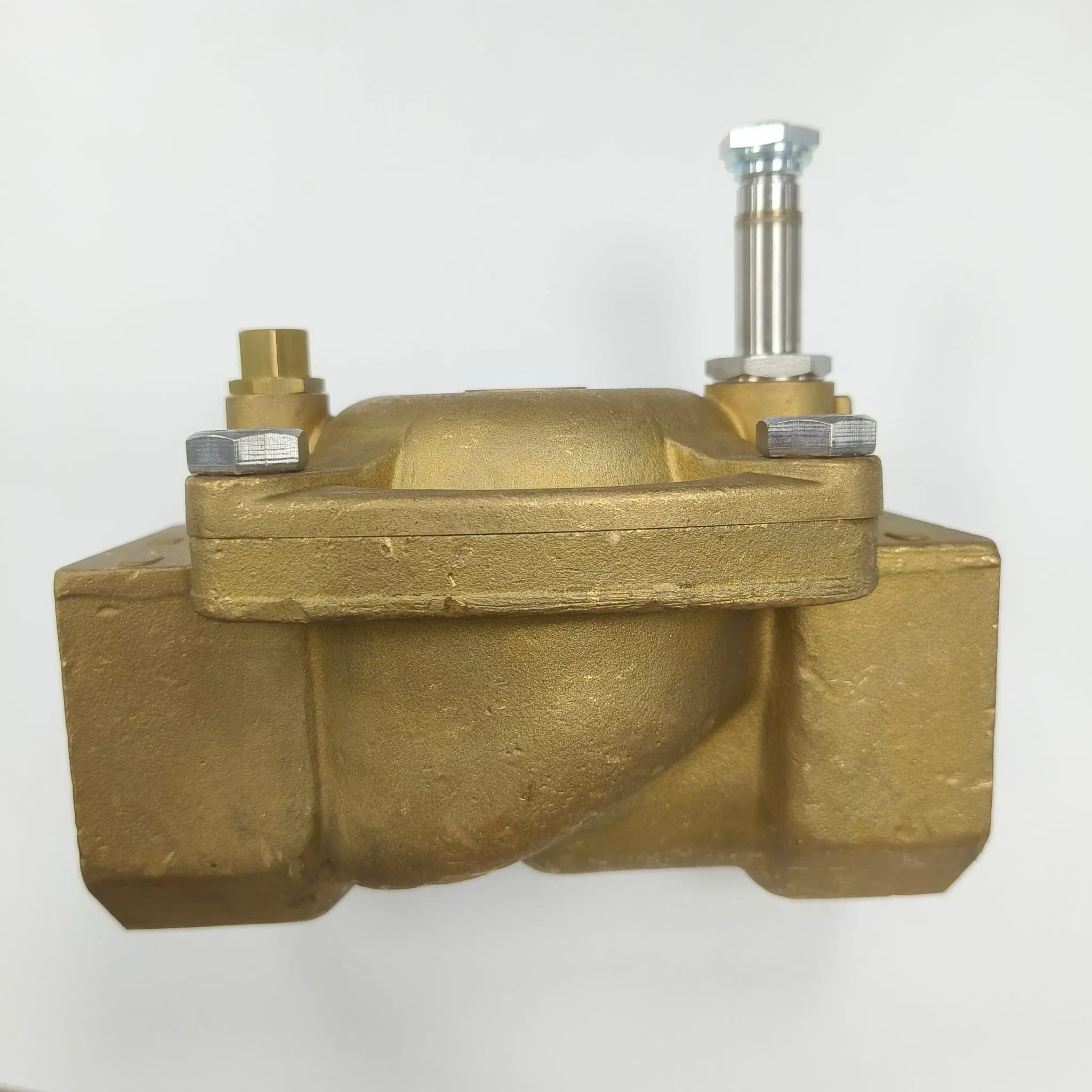 ACL 107 Series Brass Solenoid Valve, Servo-Assisted Diaphragm, 2-Way Normally Closed, FPM (Viton) Seal, G 2" Female BSPP Connection, E107IV50 - image 2