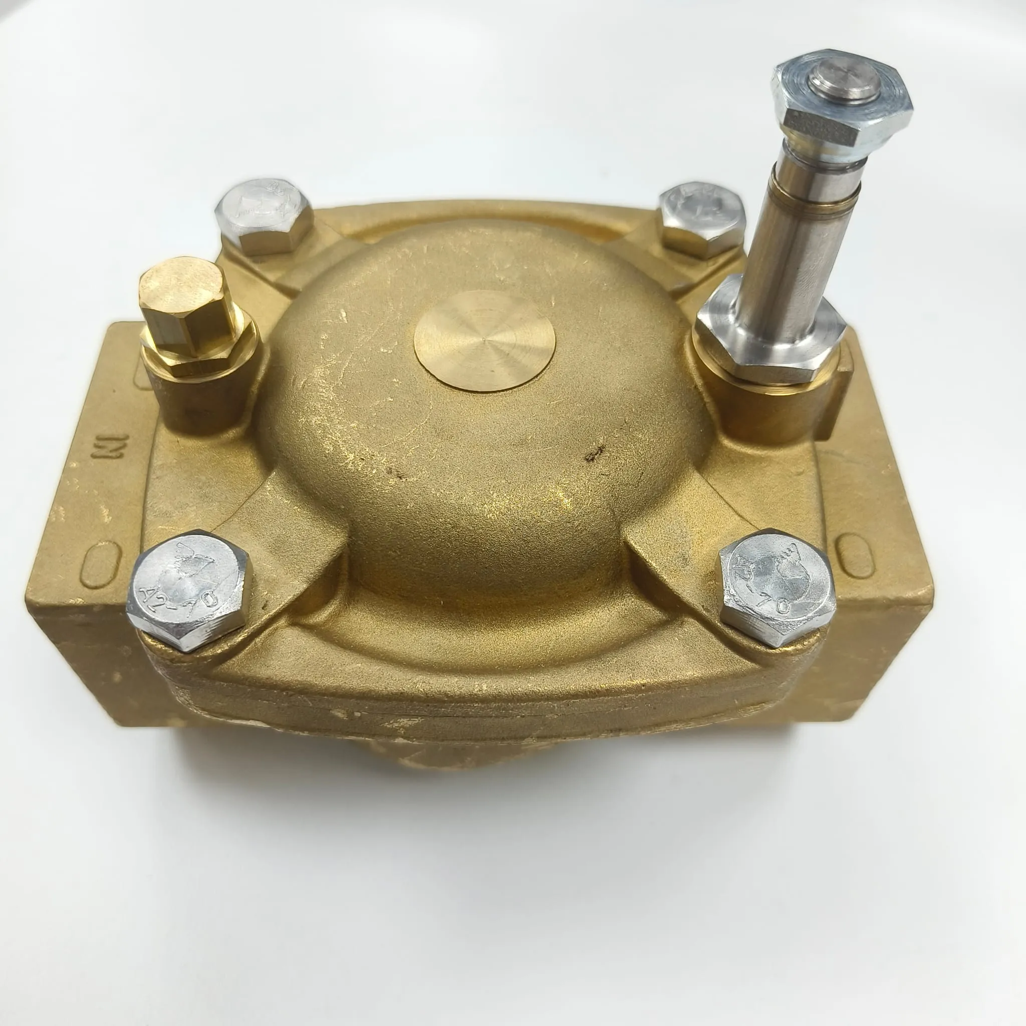 ACL 107 Series Brass Solenoid Valve, Servo-Assisted Diaphragm, 2-Way Normally Closed, FPM (Viton) Seal, G 2" Female BSPP Connection, E107IV50 - image 4