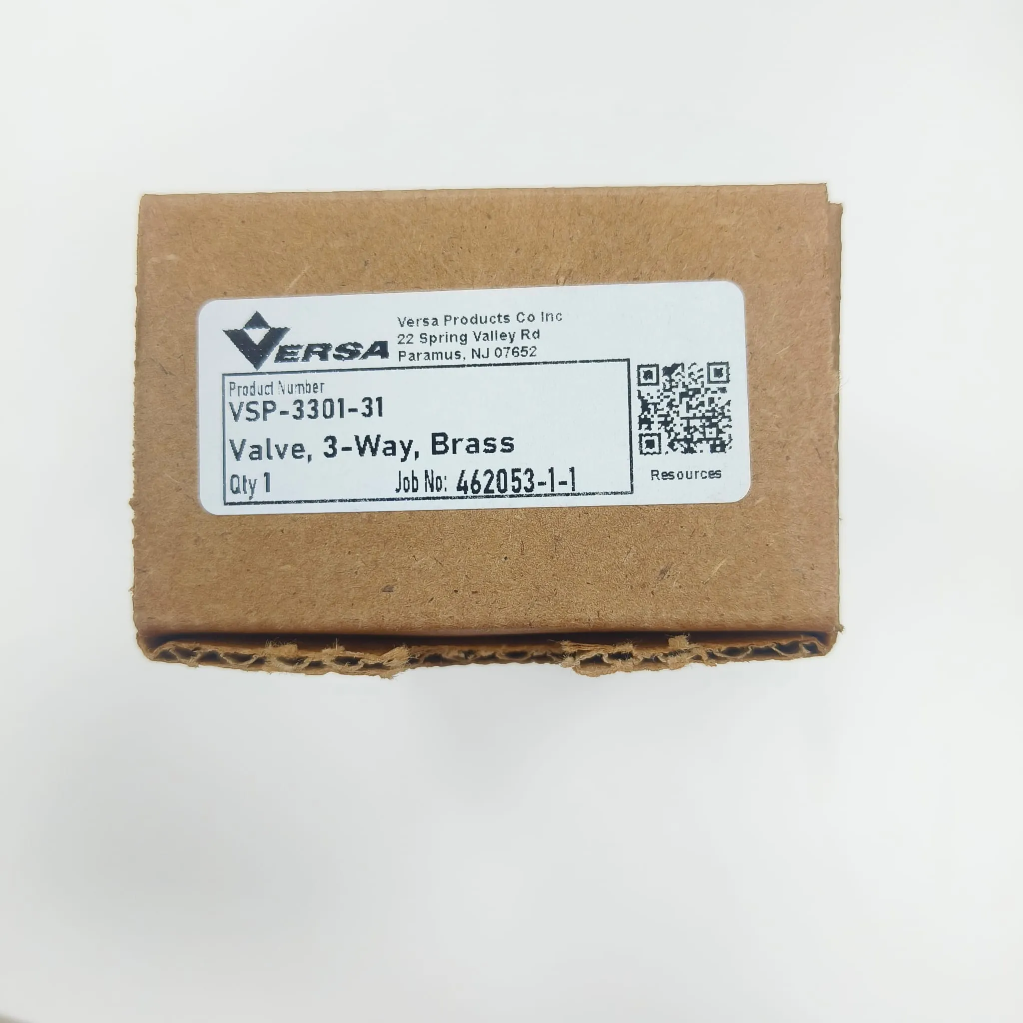 Versa V Series Pneumatic Control Valve, 1/4" NPT, Brass, Normally Closed, VSP-3301-31 - image 2
