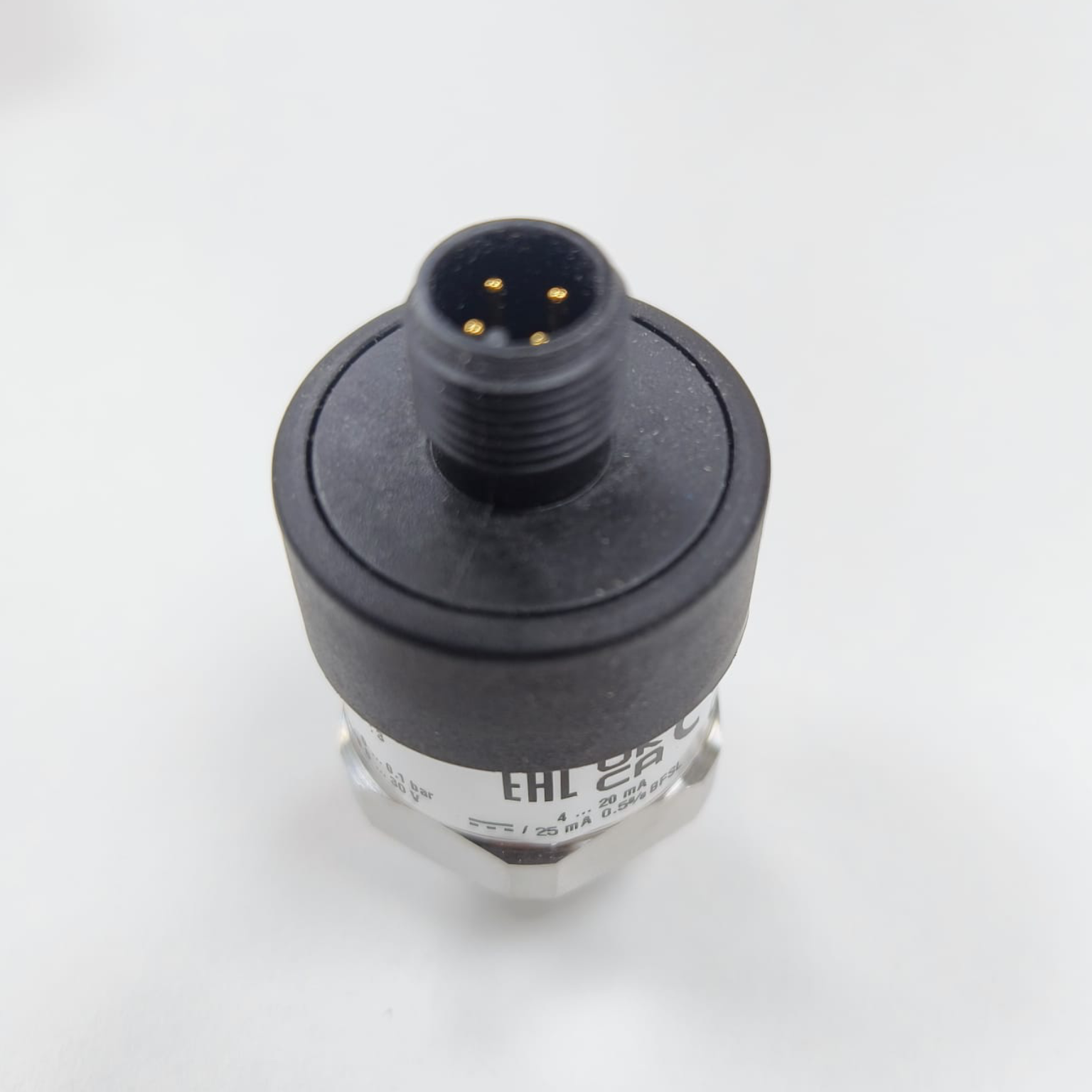 WIKA A-10 Pressure Transmitter, 0...25 Bar Gauge, G 1/4 A DIN EN ISO 1179-2 Connection, Circular Connector M12x1, 4-pin, 12778908 - image 4