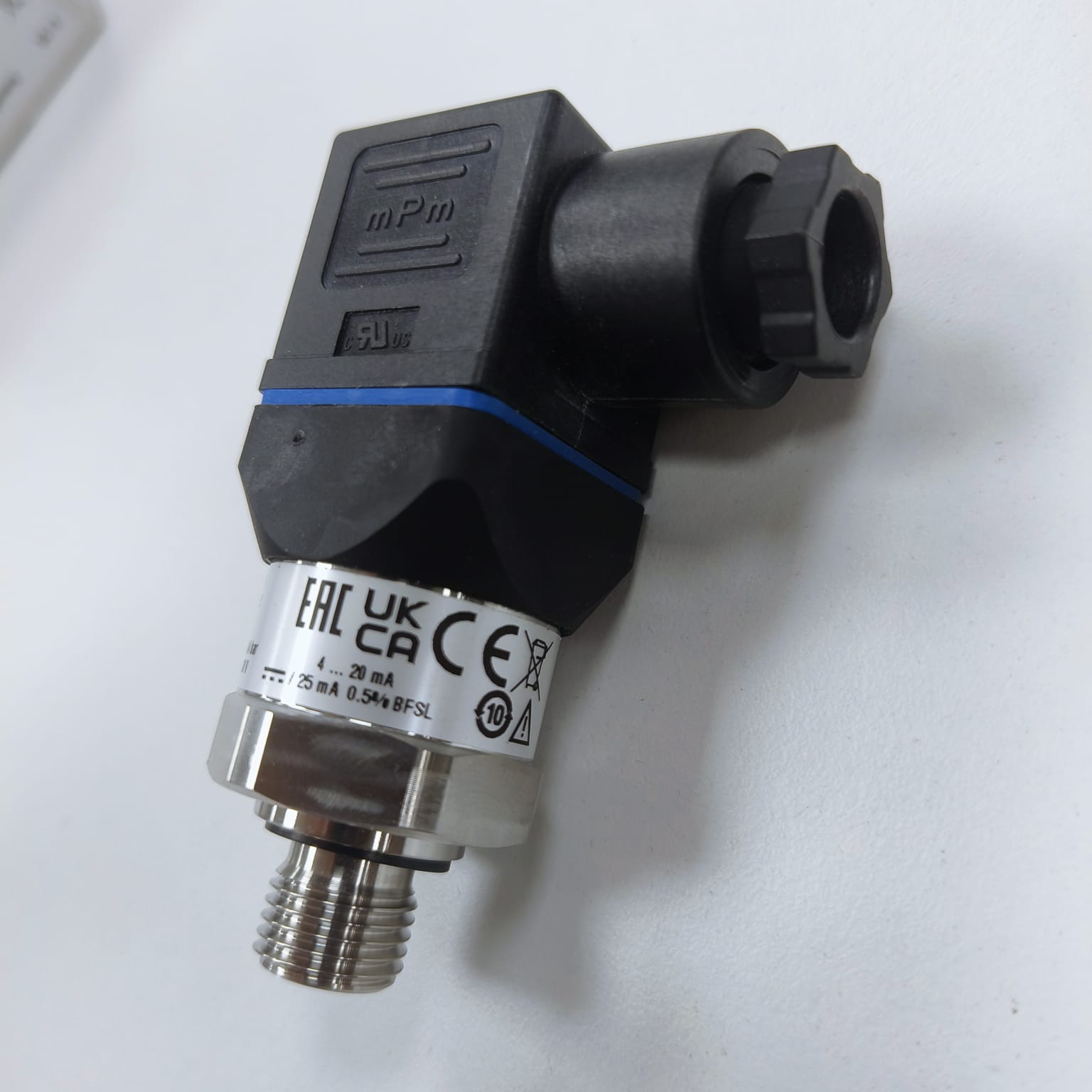 WIKA A-10 Pressure Transmitter, 0...400 Bar Gauge, G 1/4 A DIN EN ISO 1179-2 Connection, Valve Connector, Size A, 12719341 - image 3