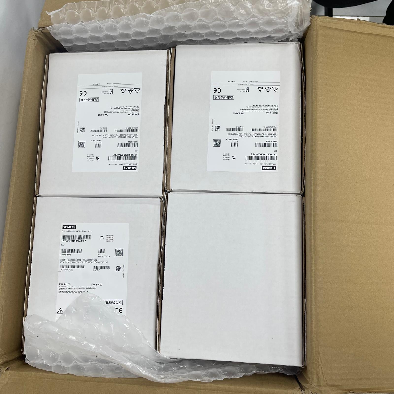 Siemens SITRANS Probe LU240 – Ultrasonic Level Transmitters Delivered to a Drilling Company in Kuwait.